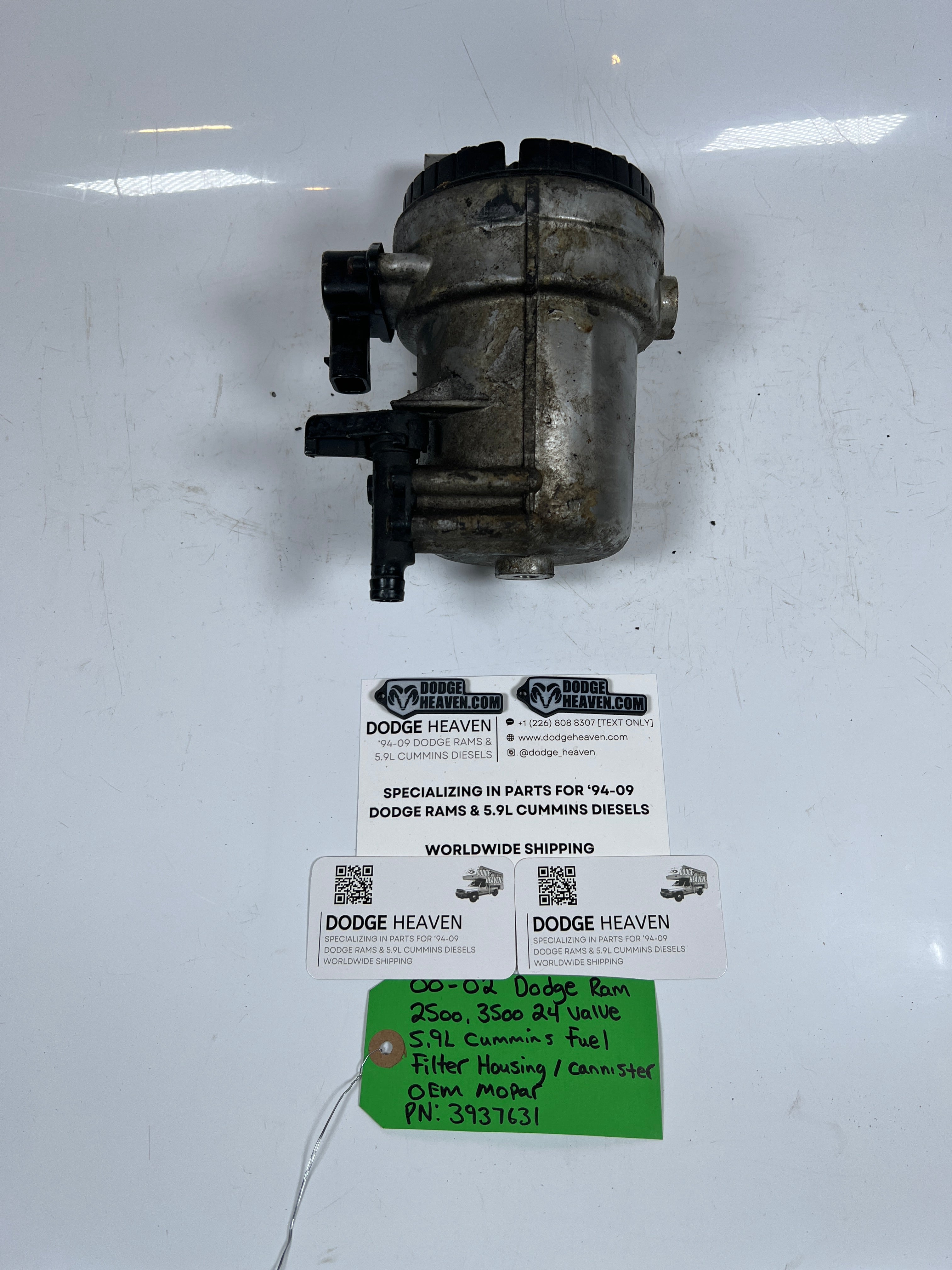 2000-2002 Dodge Ram 2500/3500 5.9L 24V Cummins Fuel Filter Housing