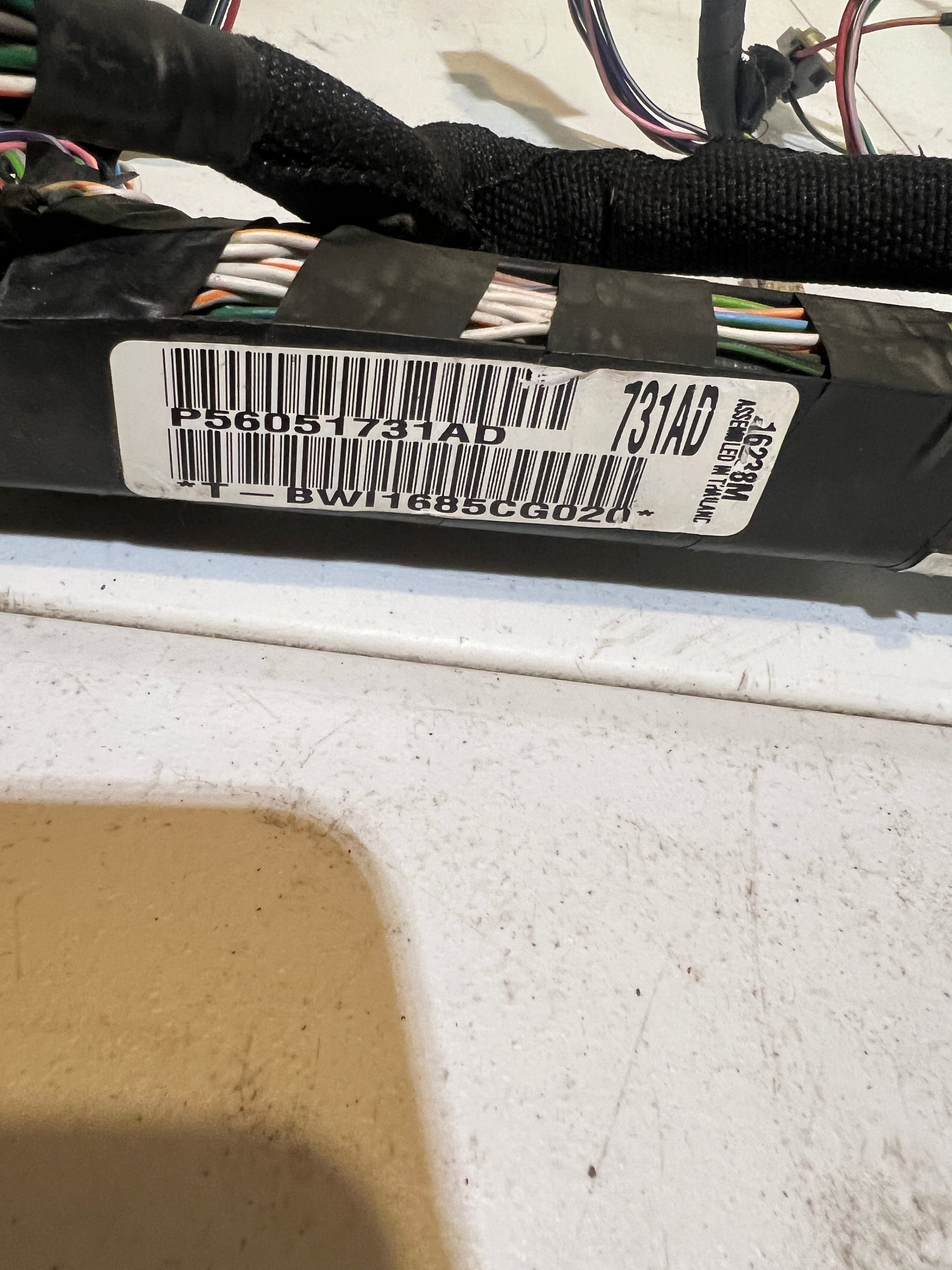 2006-2006 Dodge Ram 1500 2500 3500 Dash Wiring Harness