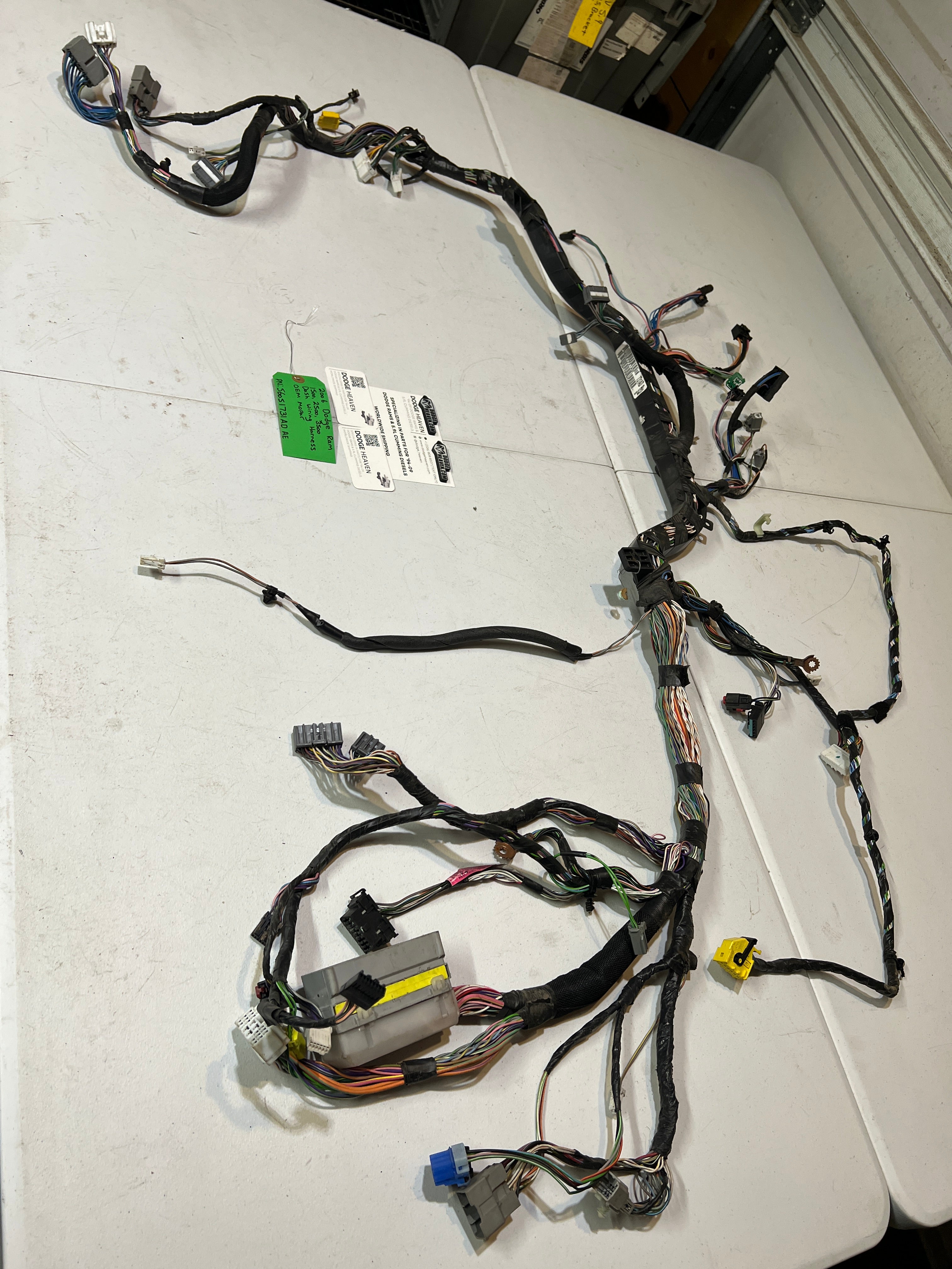 2006-2006 Dodge Ram 1500 2500 3500 Dash Wiring Harness