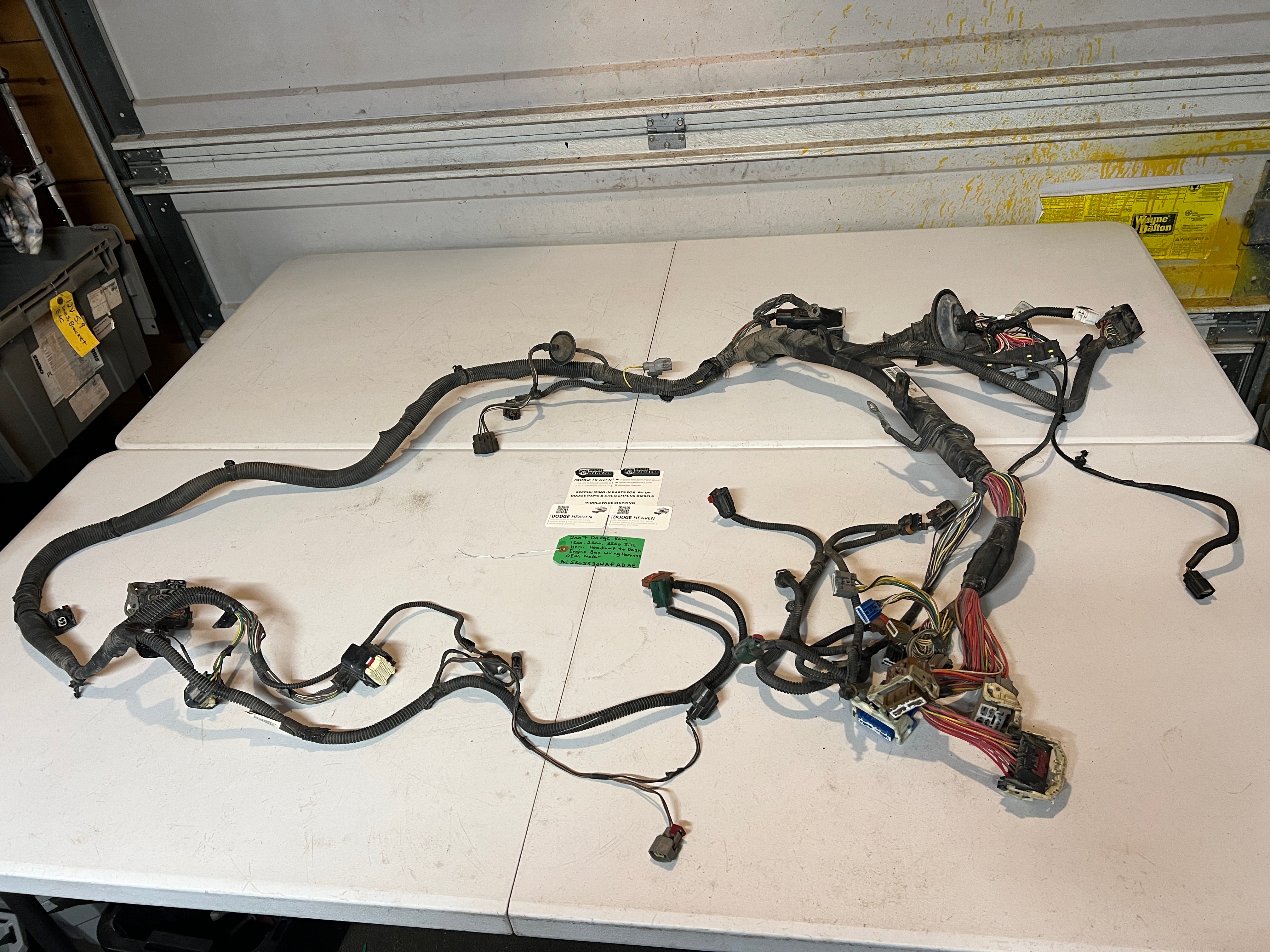 2007-2007 Dodge Ram 5.7L Hemi Headlamp to Dash Engine Bay Wiring Harness