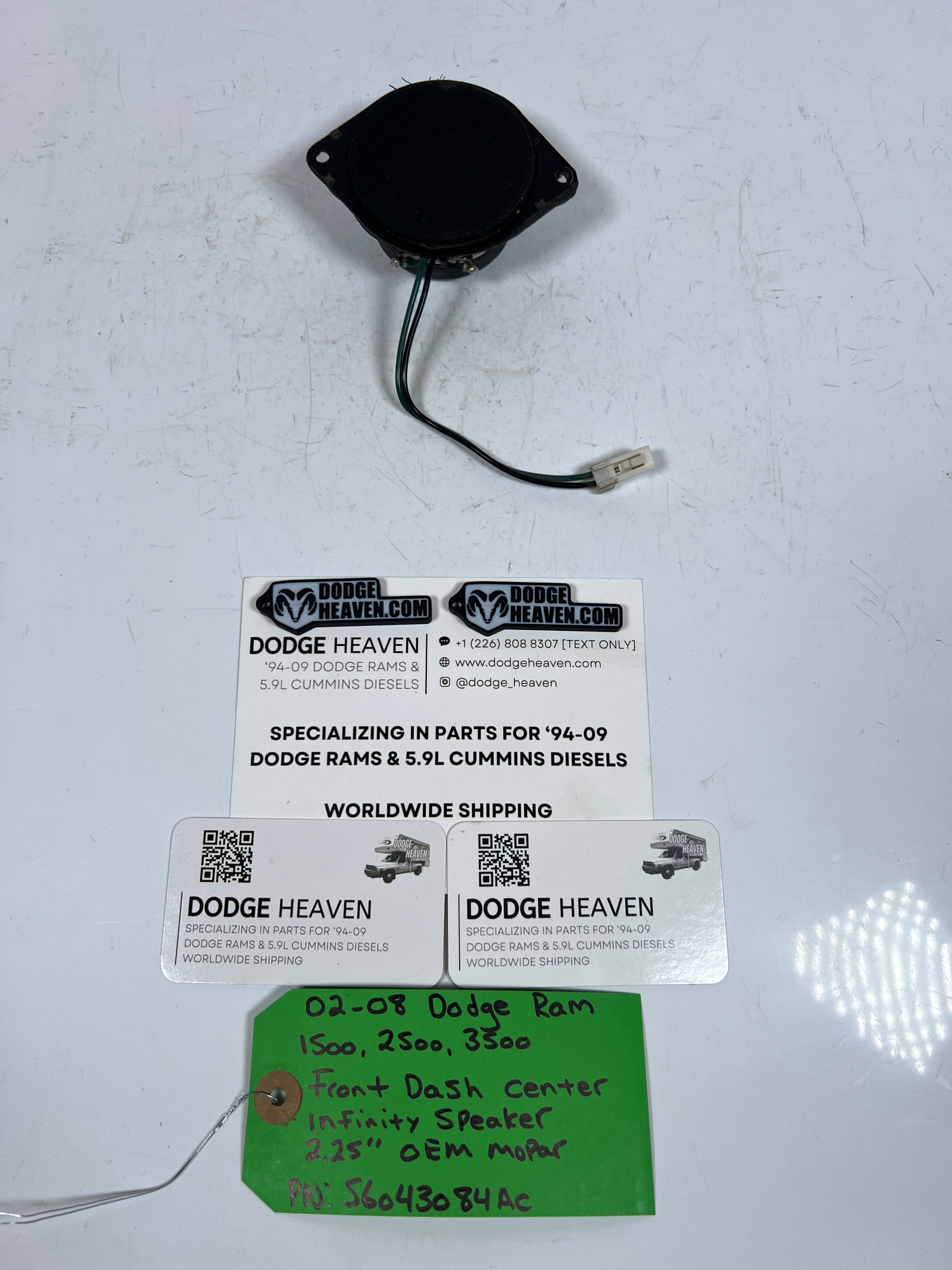 2002-2008 Dodge Ram 1500-3500 Front Dash Center Infinity Speaker