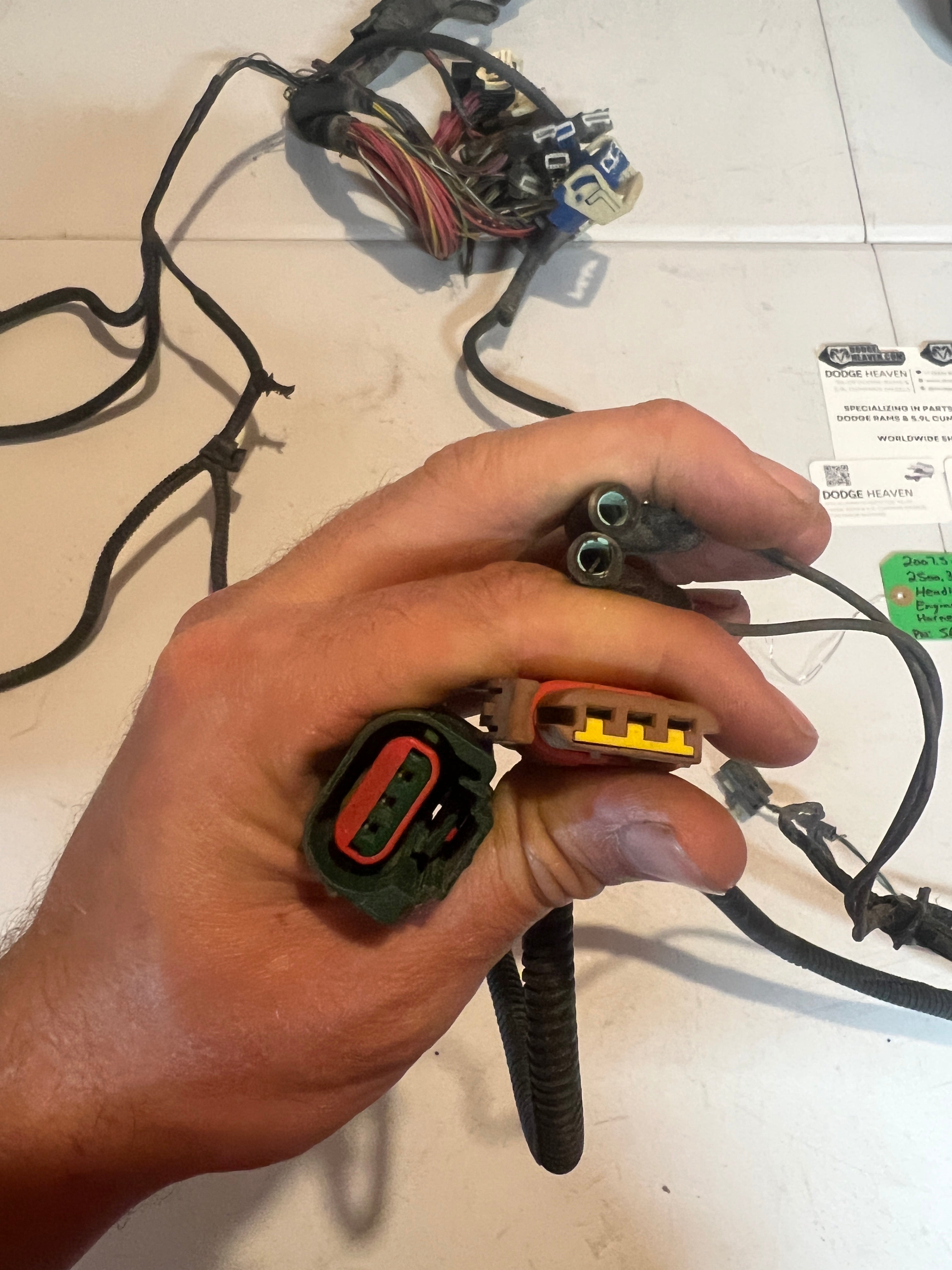 2007.5-2008 Dodge Ram 6.7L Cummins Engine Bay Wiring Harness