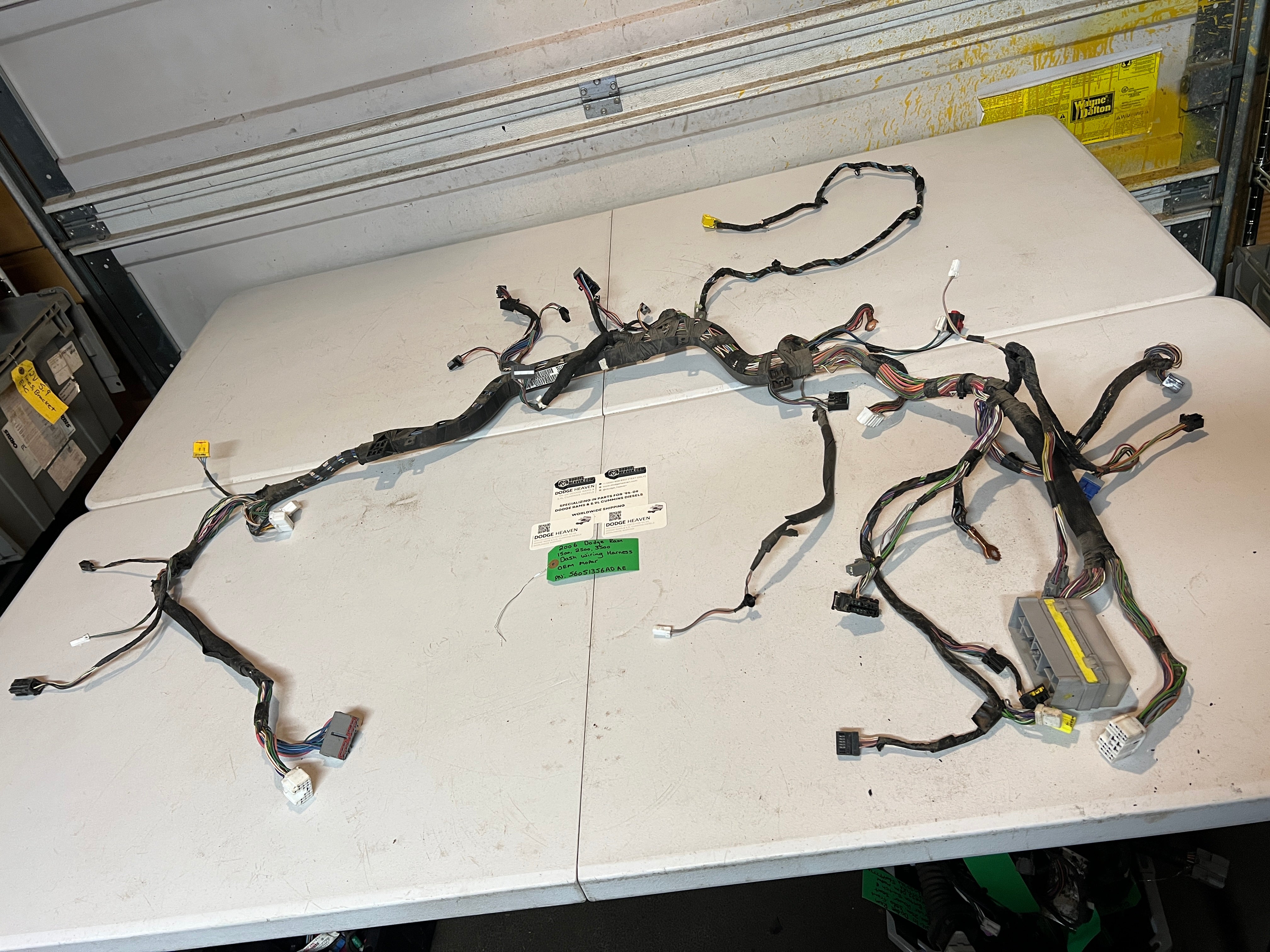 2006-2006 Dodge Ram 1500 2500 3500 Dash Wiring Harness