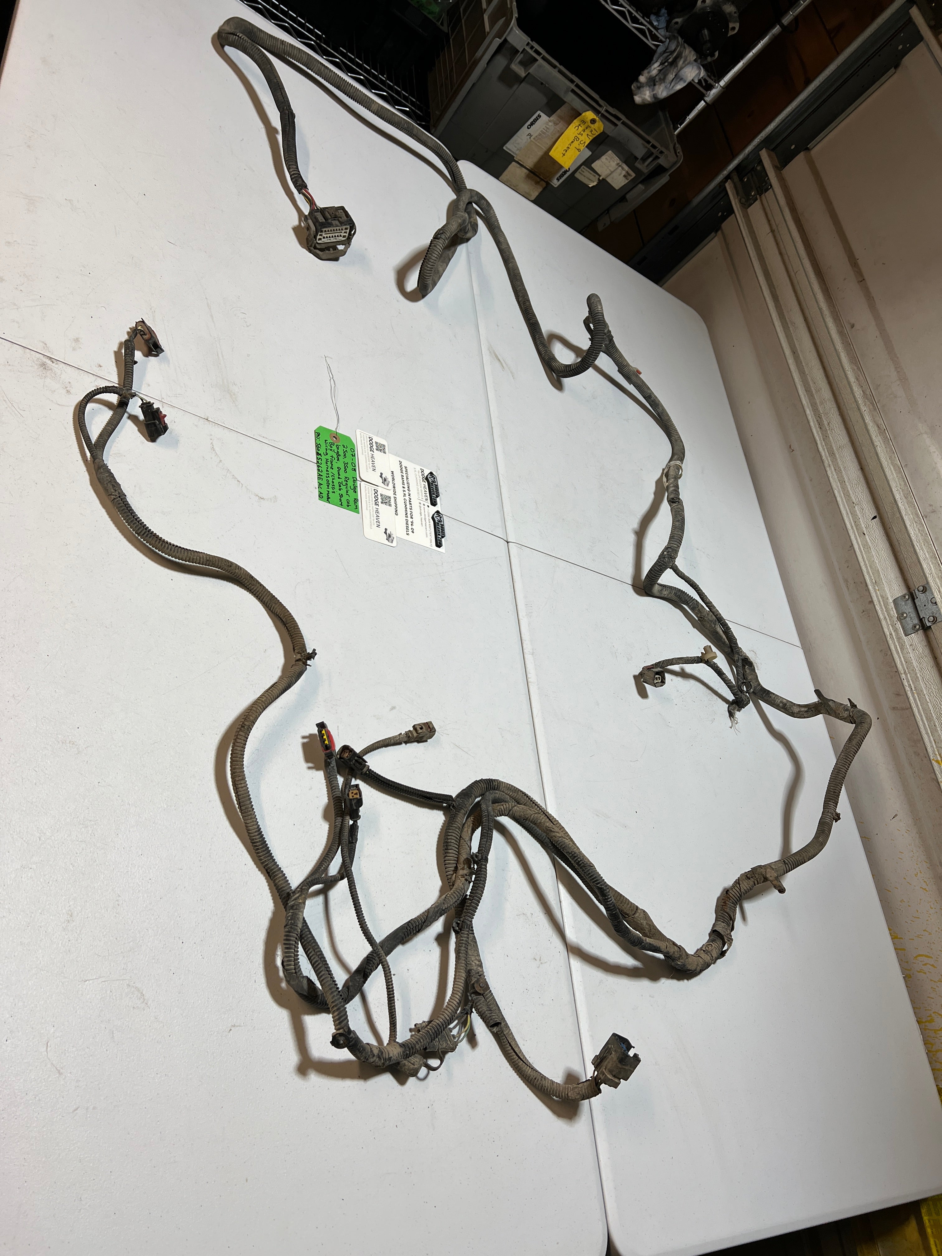 2007-2008 Dodge Ram Frame Chassis Wiring Harness Quad Cab Short Box