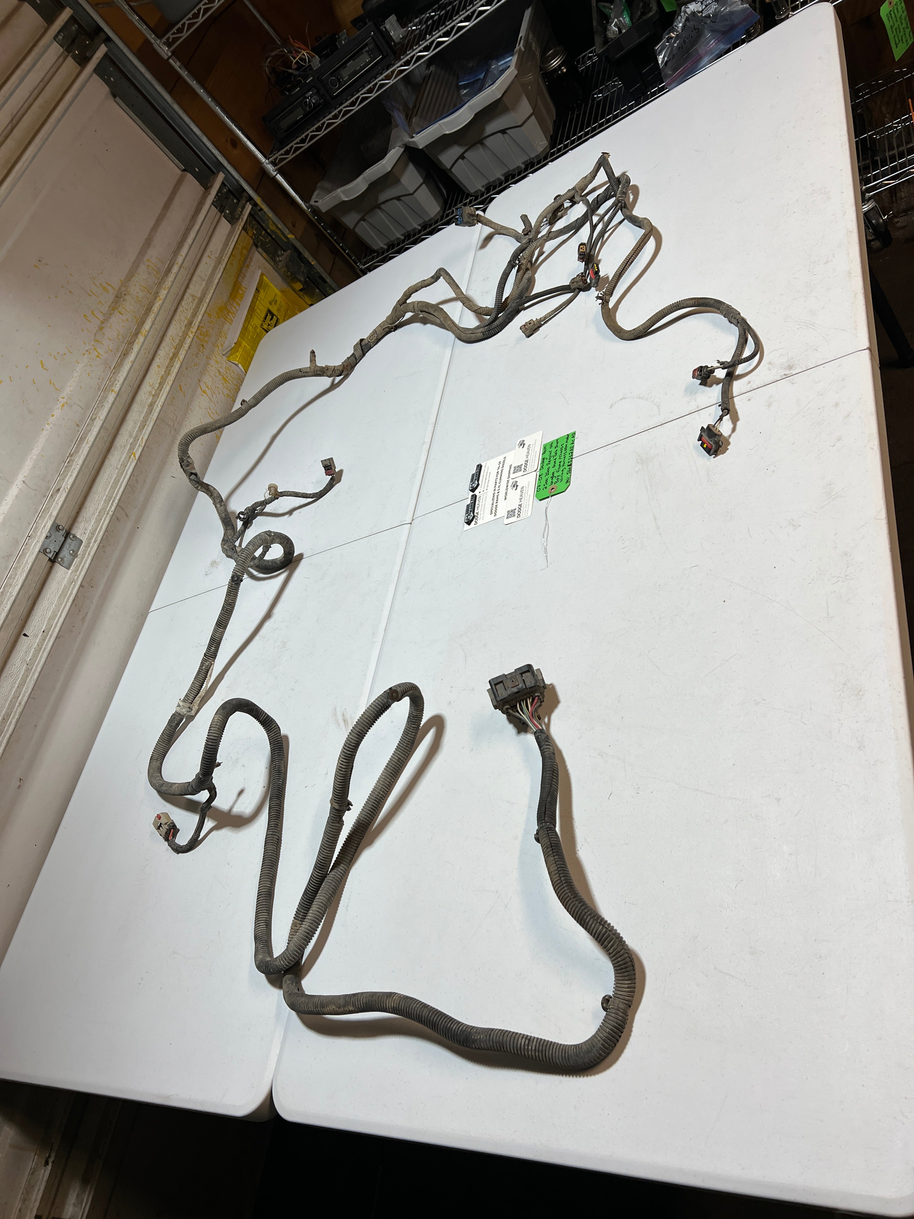 2007-2008 Dodge Ram Frame Chassis Wiring Harness Quad Cab Short Box