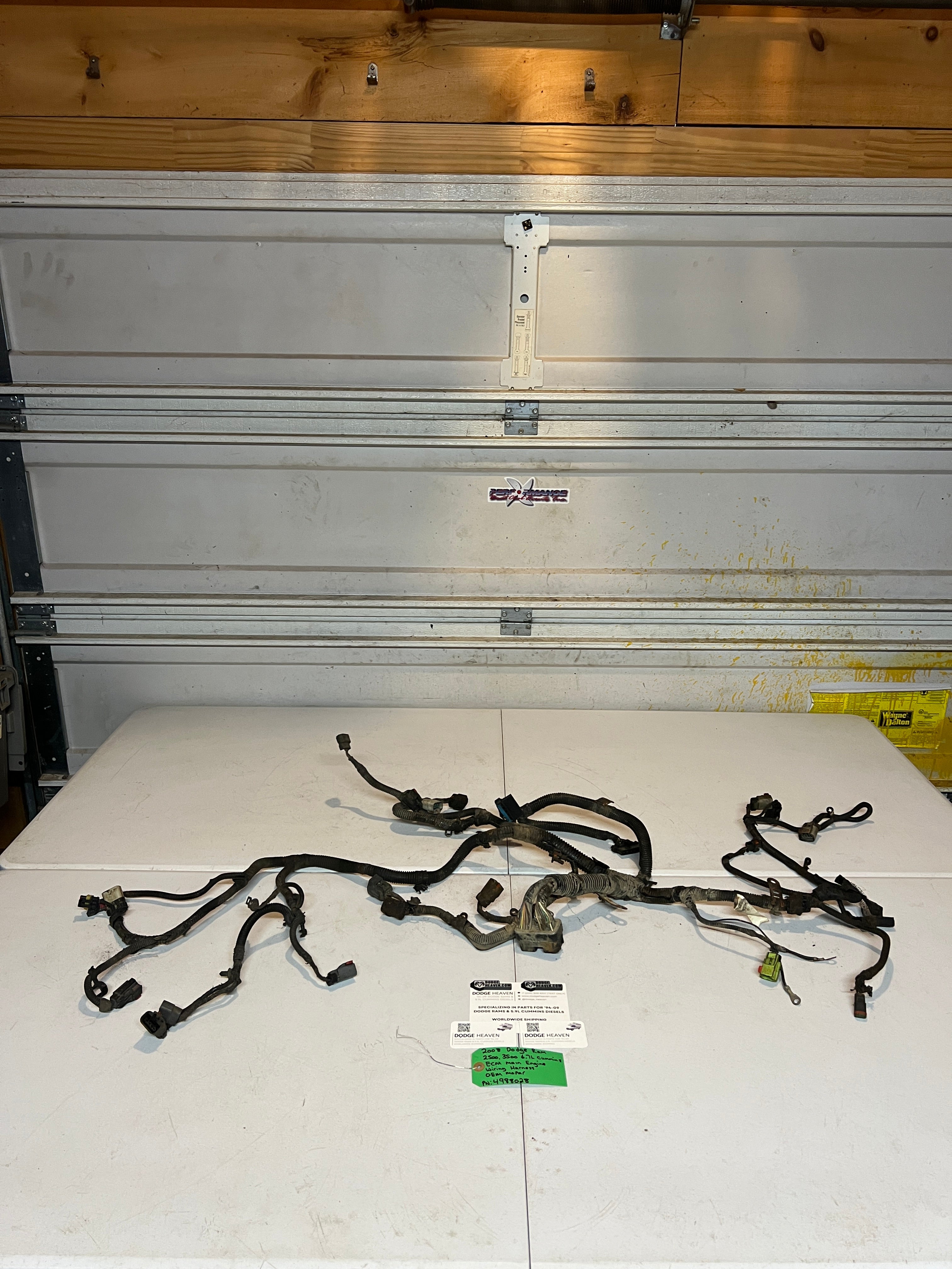 2008-2008 Dodge Ram 2500 3500 6.7L Cummins ECM Main Engine Wiring Harness