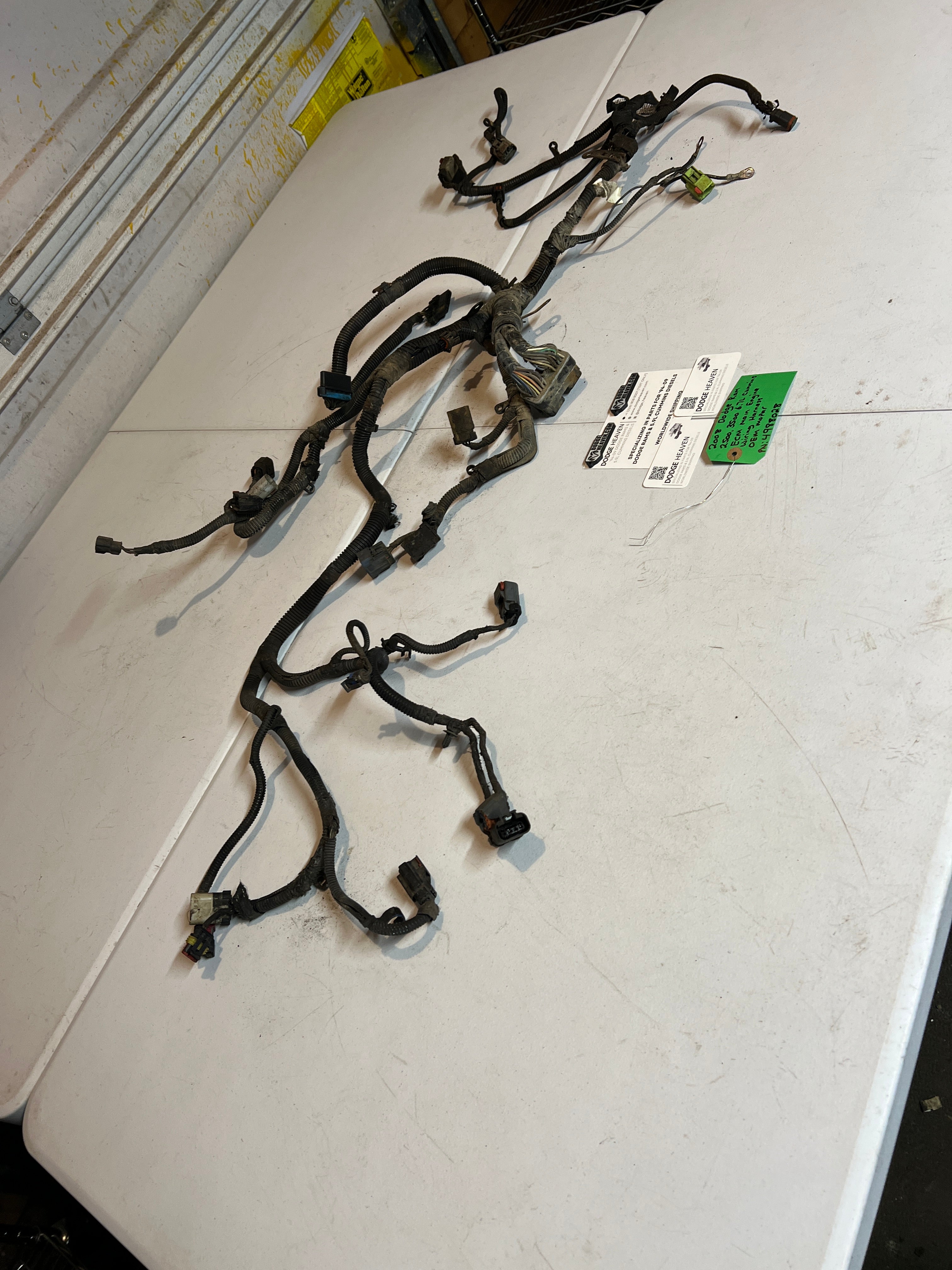2008-2008 Dodge Ram 2500 3500 6.7L Cummins ECM Main Engine Wiring Harness