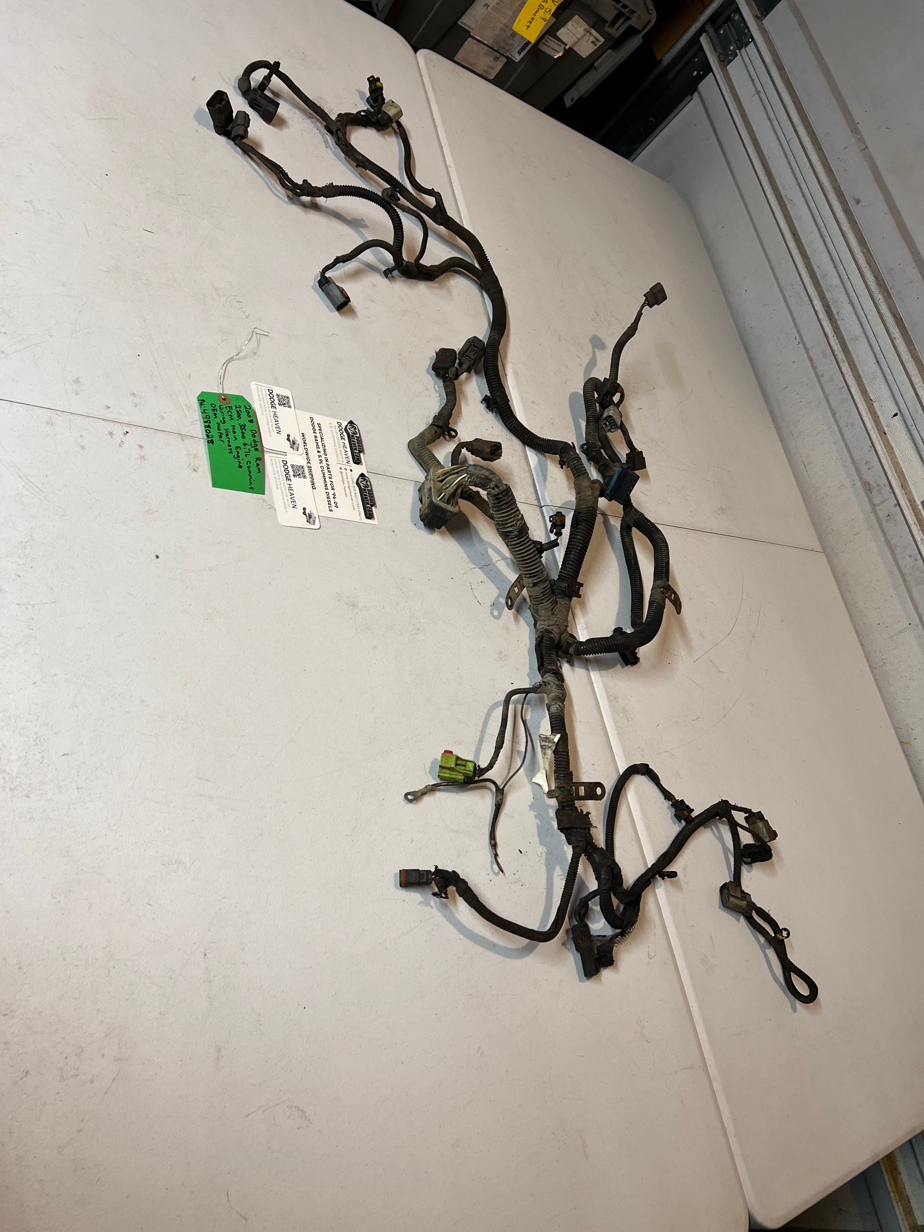 2008-2008 Dodge Ram 2500 3500 6.7L Cummins ECM Main Engine Wiring Harness