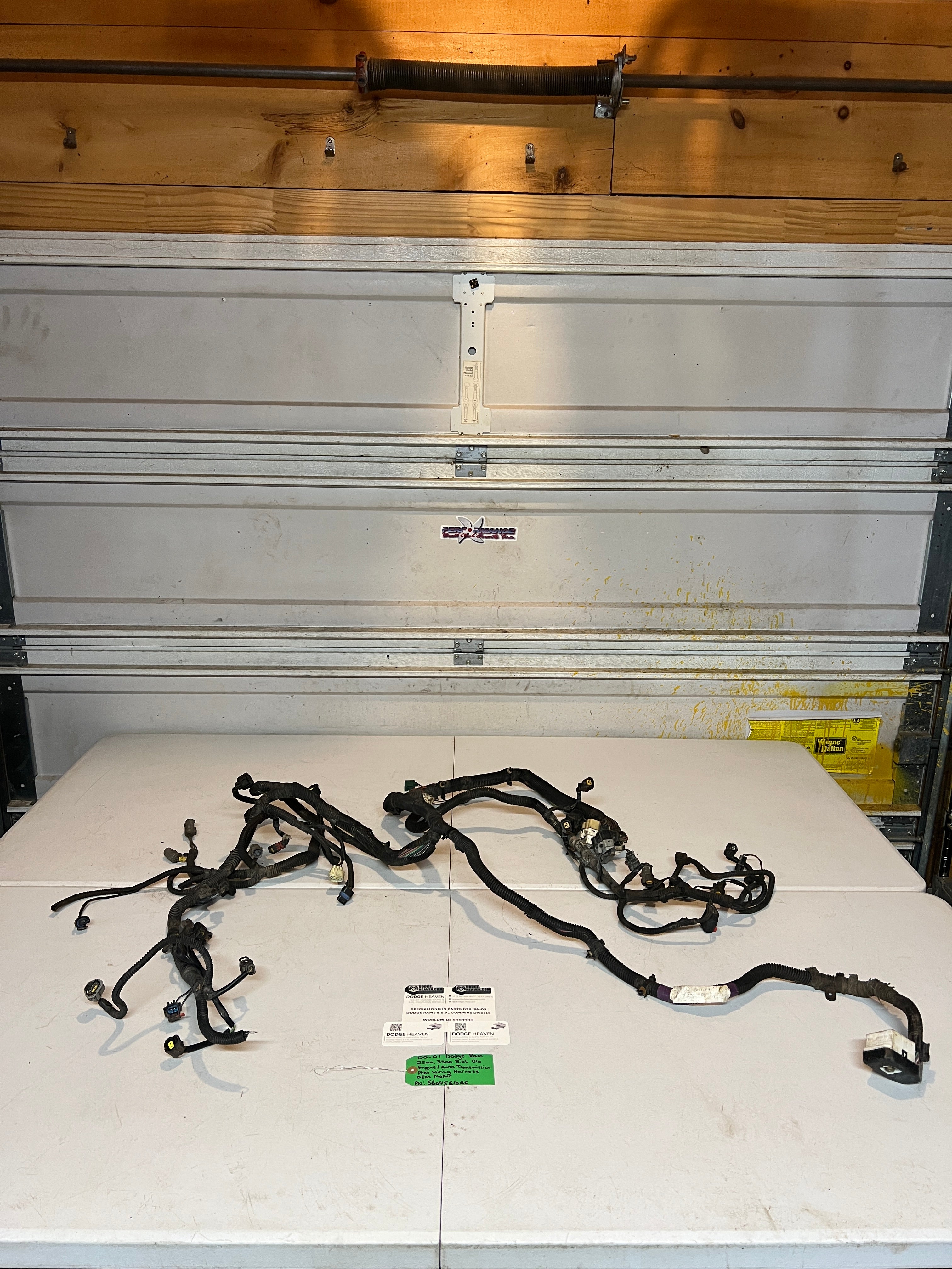 2000-2001 Dodge Ram 8.0L V10 Engine Transmission PCM Wiring Harness