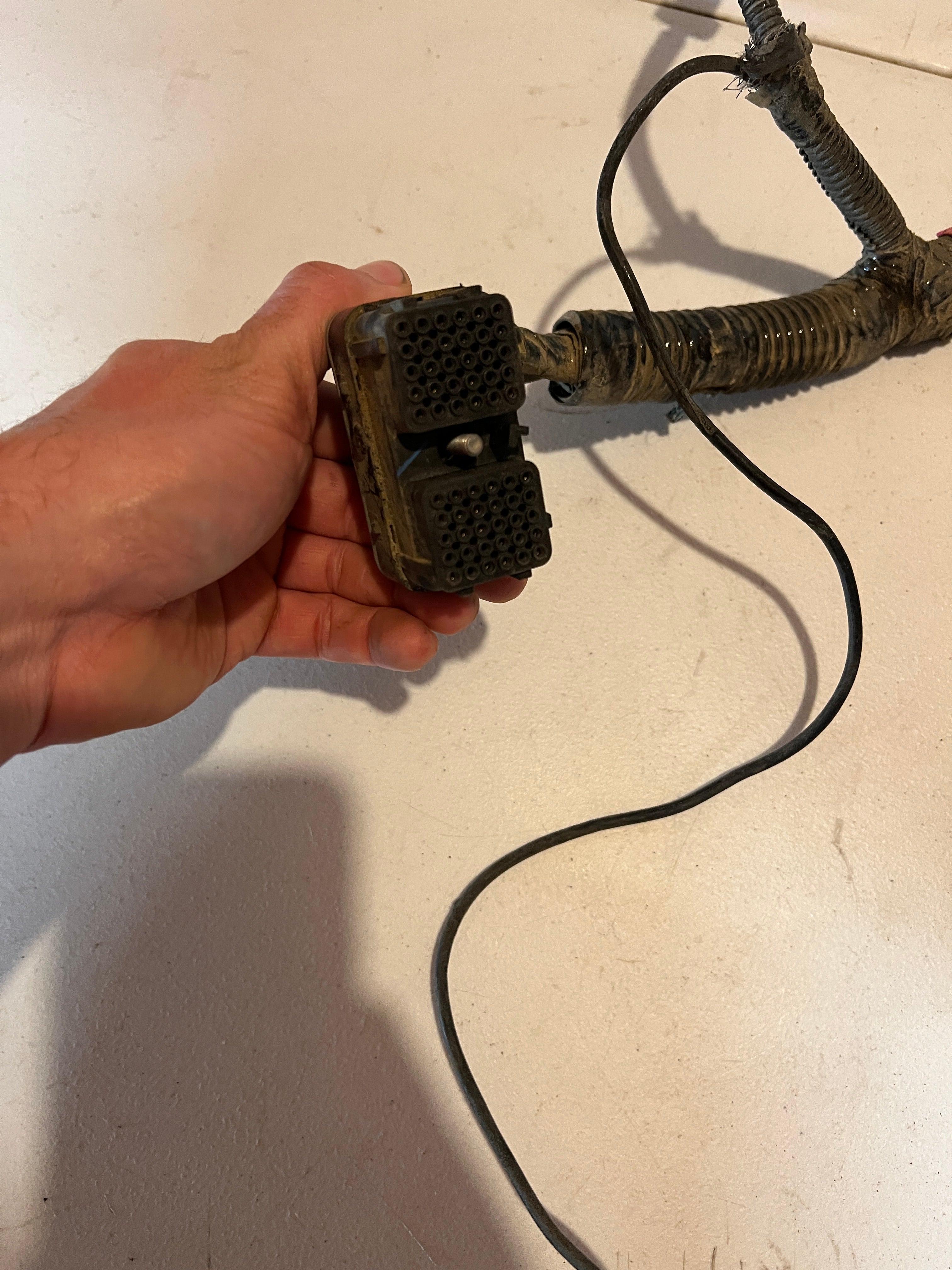 2008-2008 Dodge Ram 6.7L Cummins ECM Engine Wiring Harness Rear