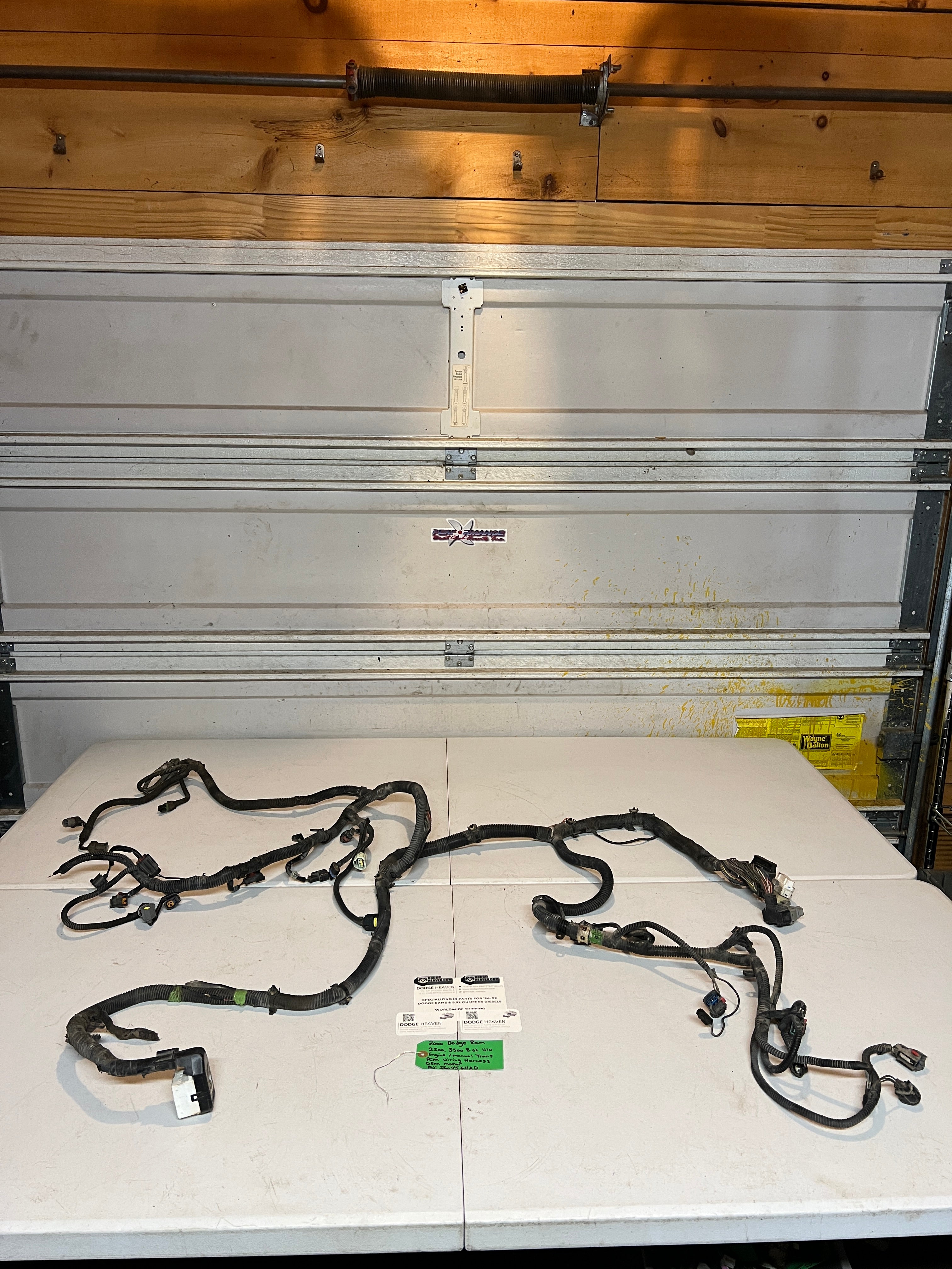 2000-2000 Dodge Ram 8.0L V10 Engine Manual Trans PCM Wiring Harness