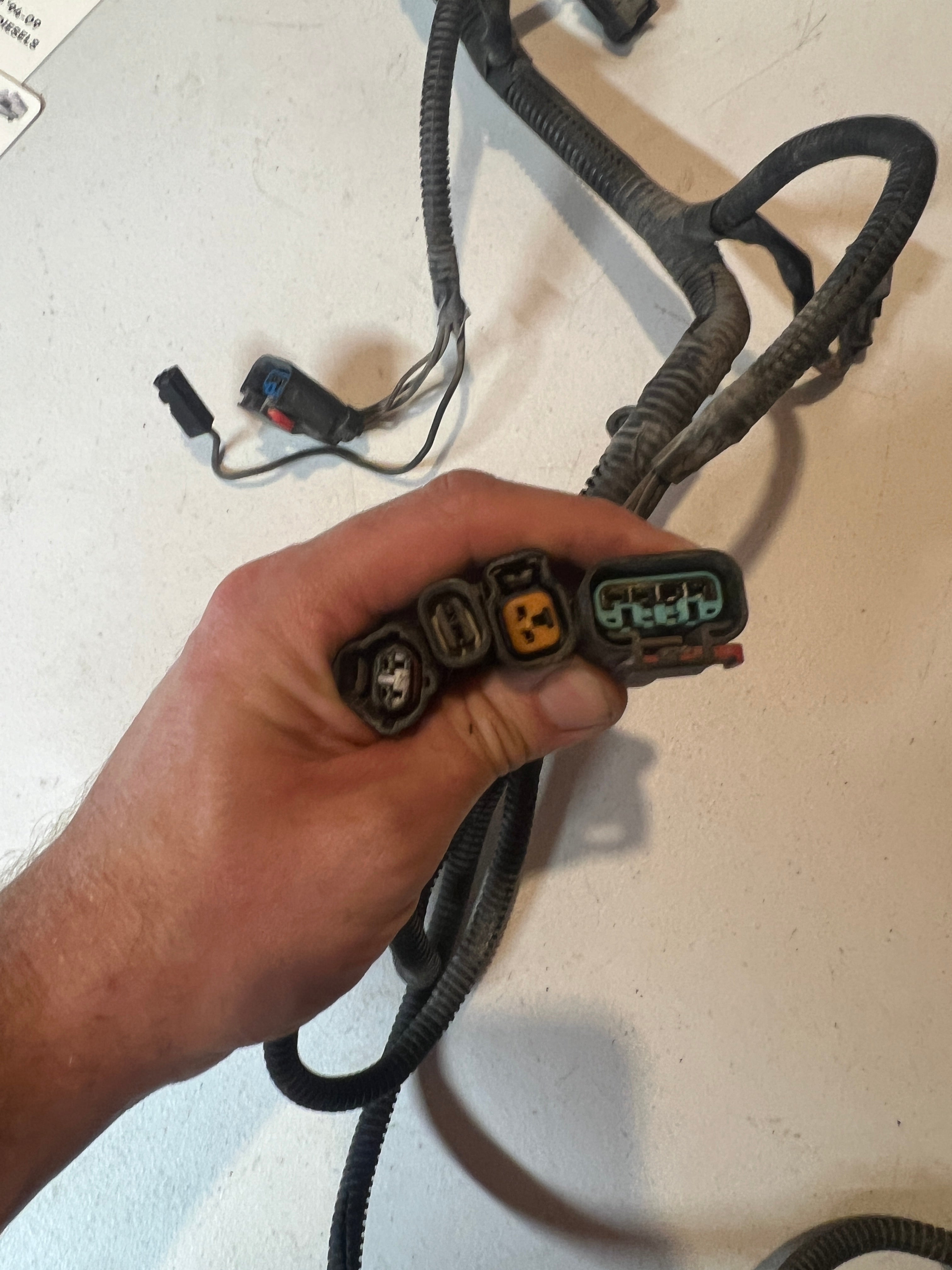 2000-2000 Dodge Ram 8.0L V10 Engine Manual Trans PCM Wiring Harness