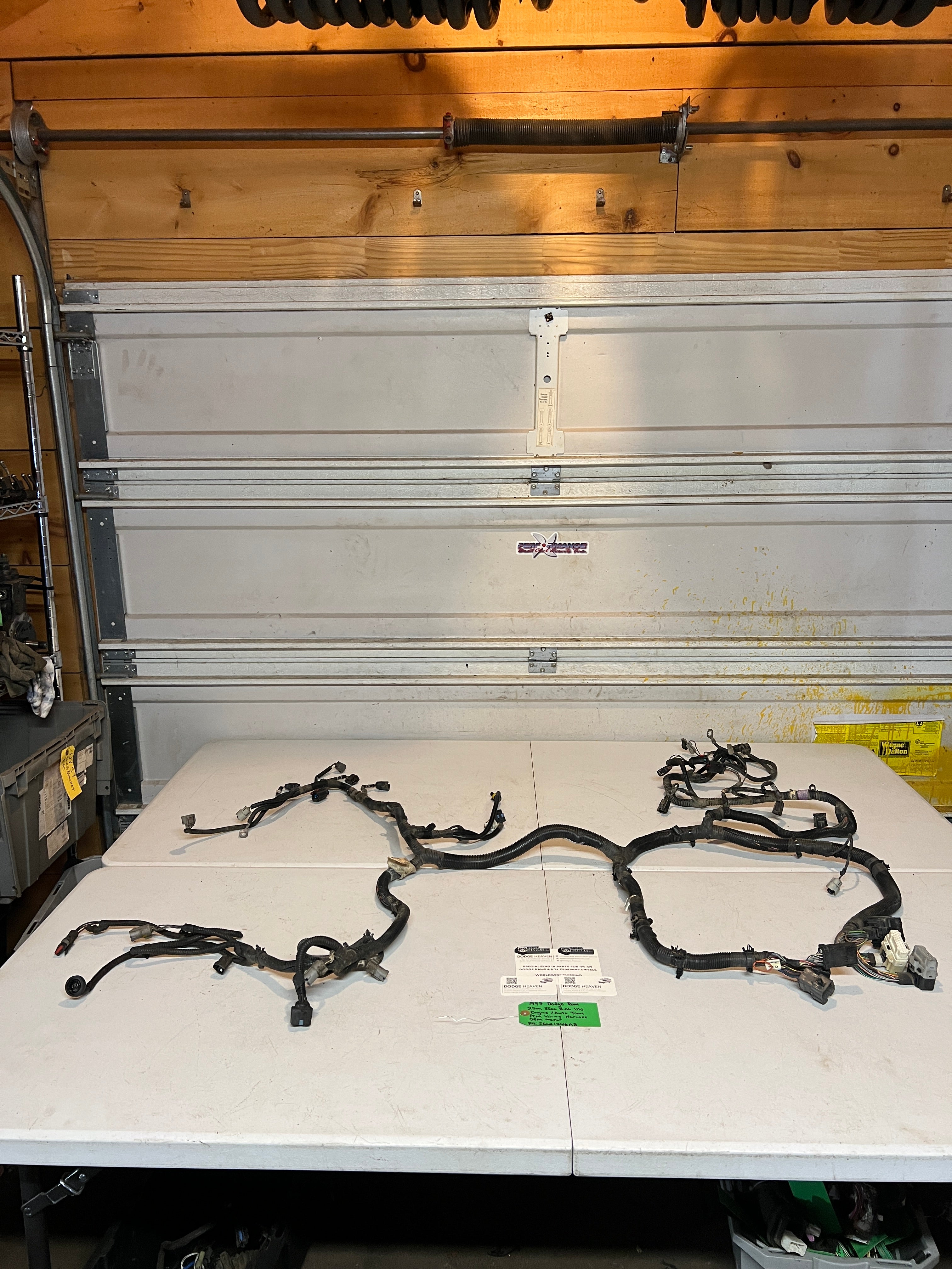 1997-1997 Dodge Ram 8.0L V10 Engine Auto Transmission PCM Wiring Harness