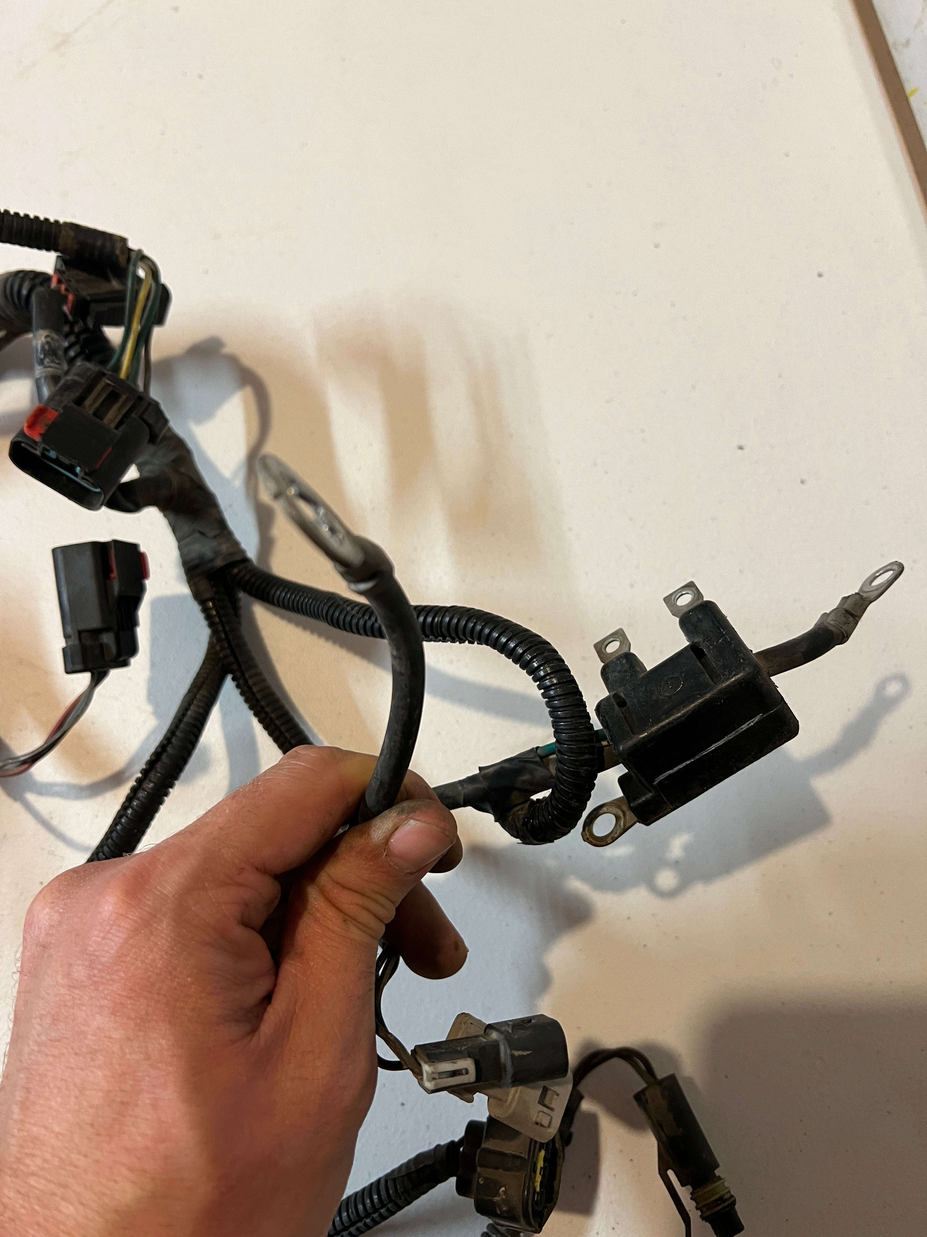 1997-1997 Dodge Ram 8.0L V10 Engine Auto Transmission PCM Wiring Harness