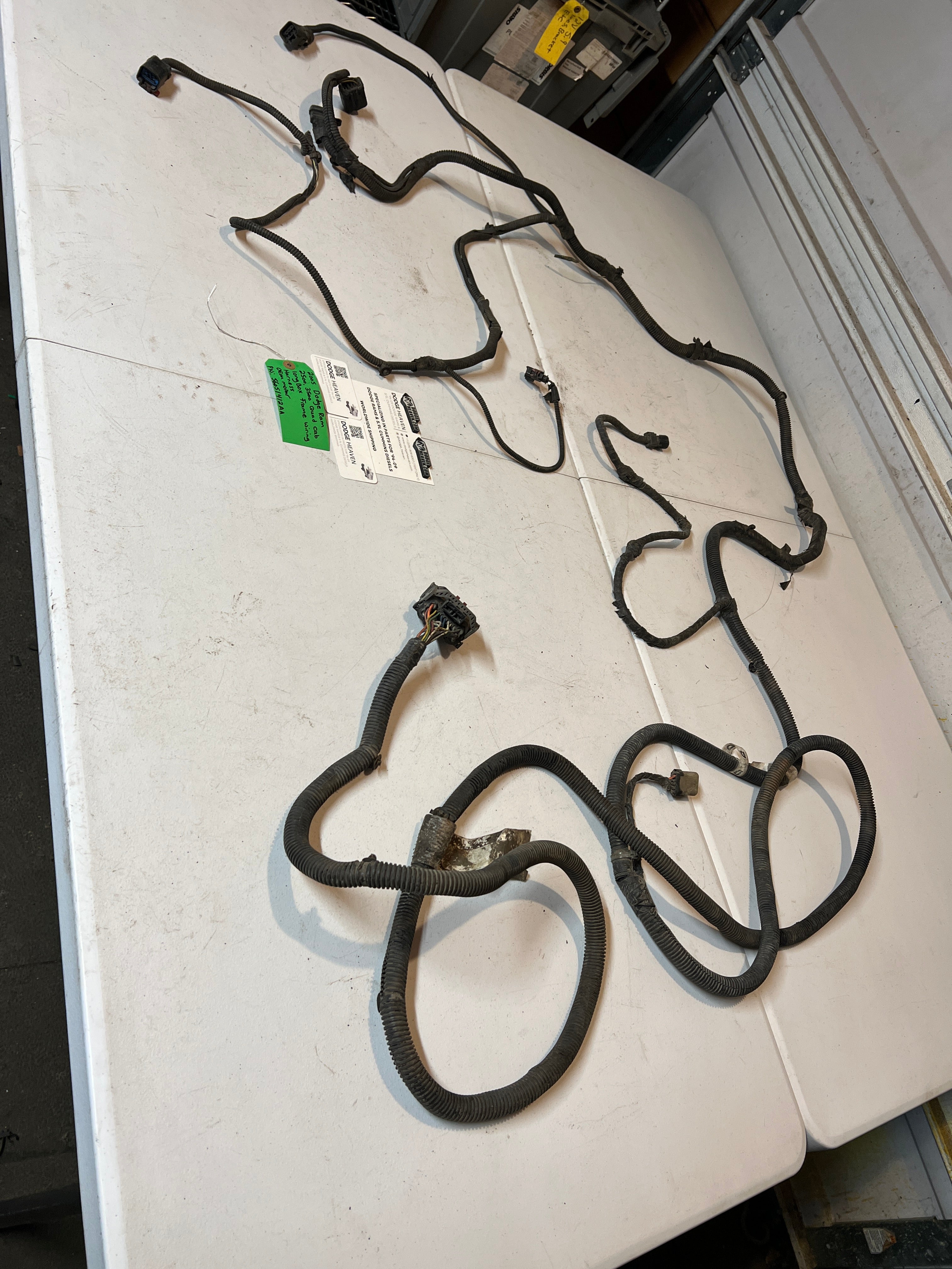 2005-2005 Dodge Ram Frame Chassis Wiring Harness Quad Cab Long Box