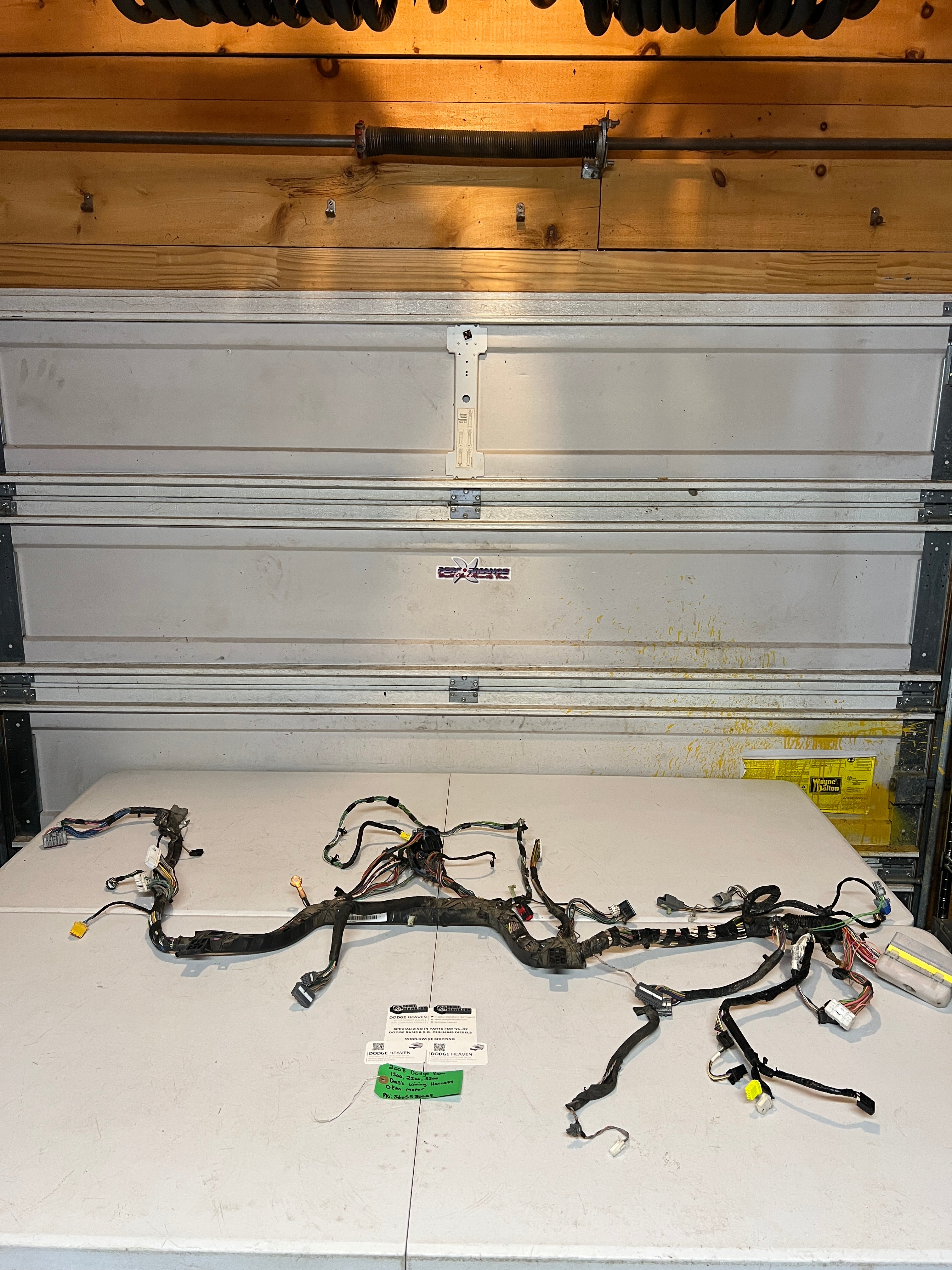 2008-2008 Dodge Ram 1500 2500 3500 Dash Wiring Harness