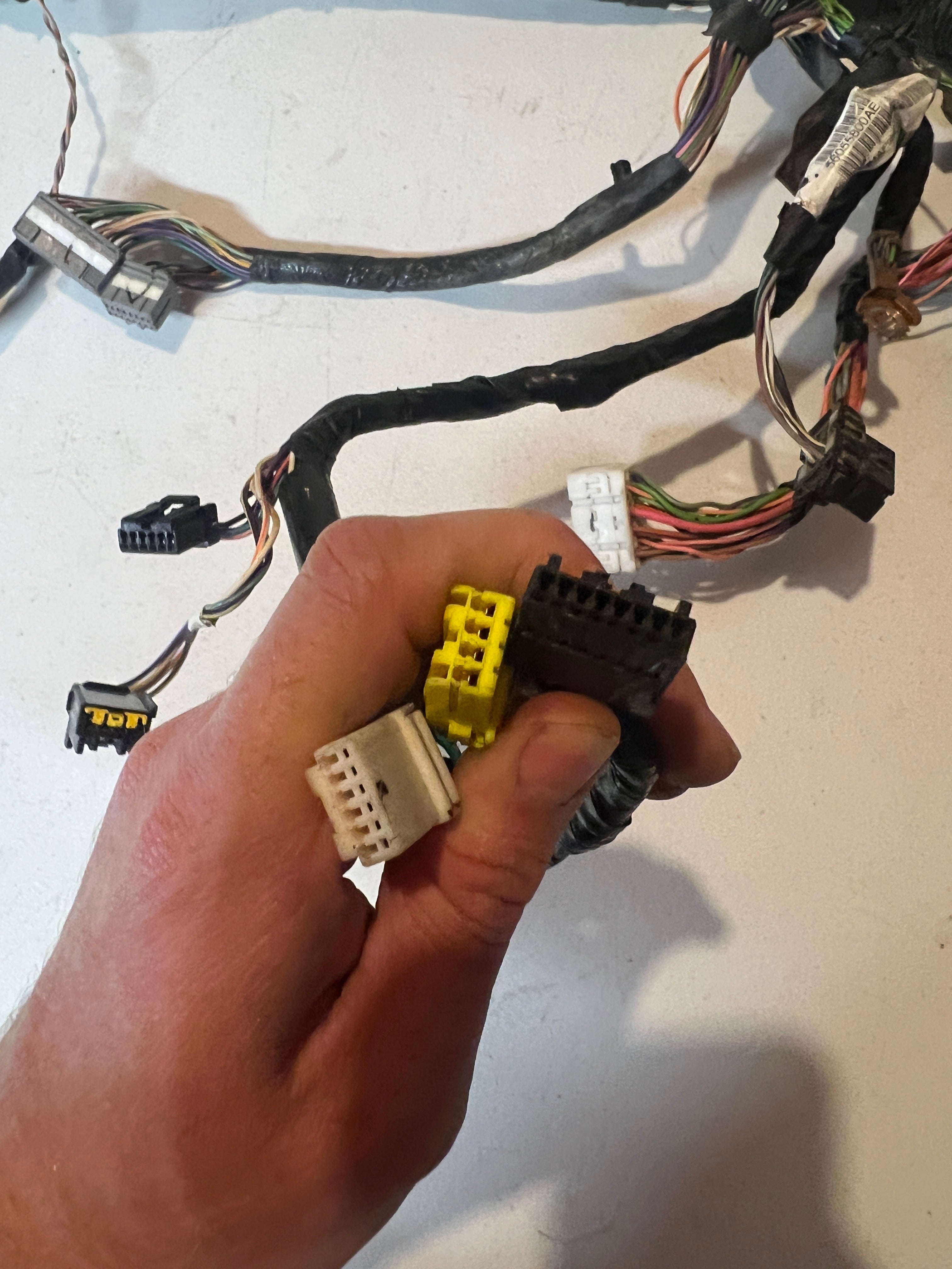 2008-2008 Dodge Ram 1500 2500 3500 Dash Wiring Harness