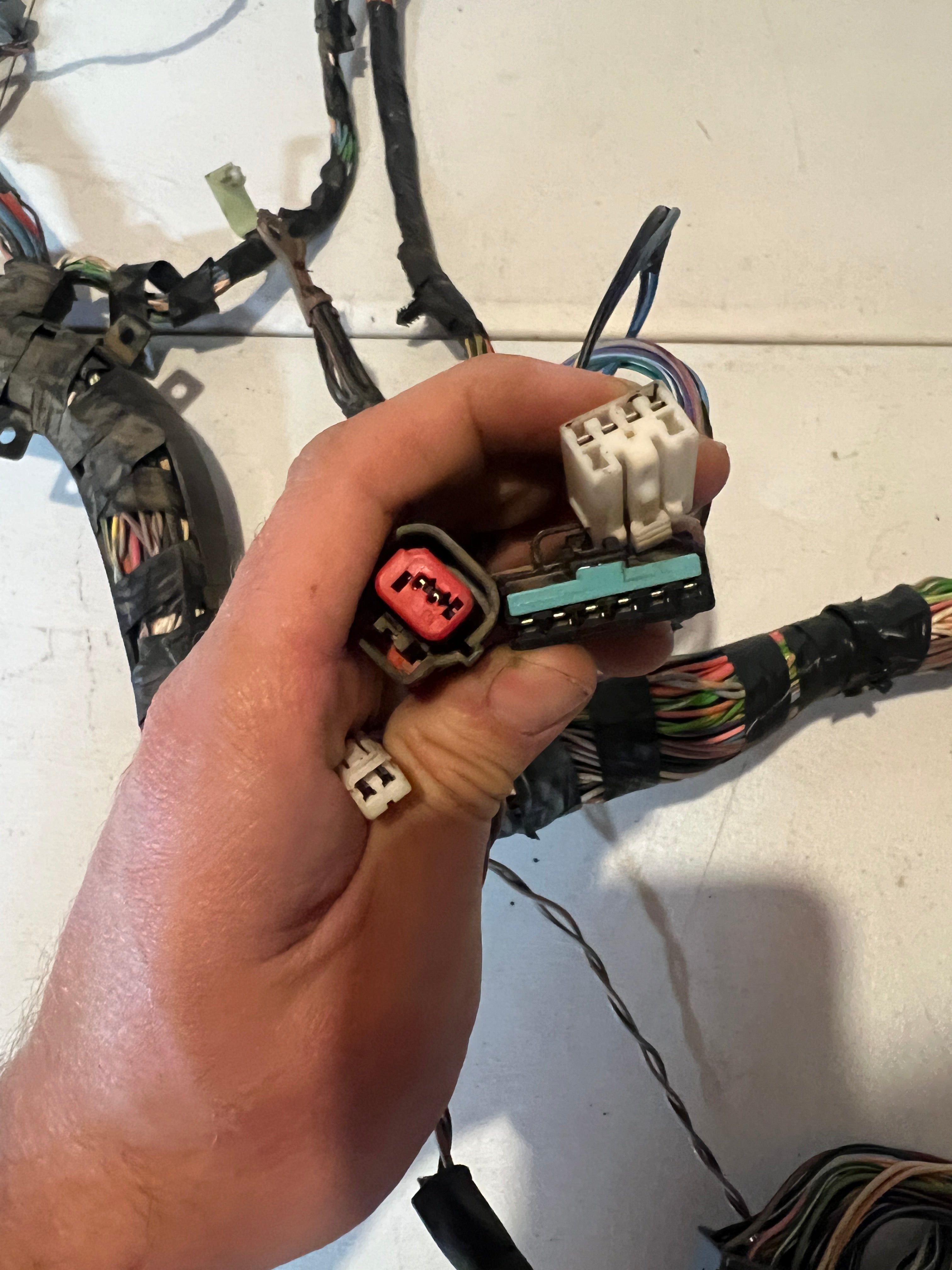 2008-2008 Dodge Ram 1500 2500 3500 Dash Wiring Harness