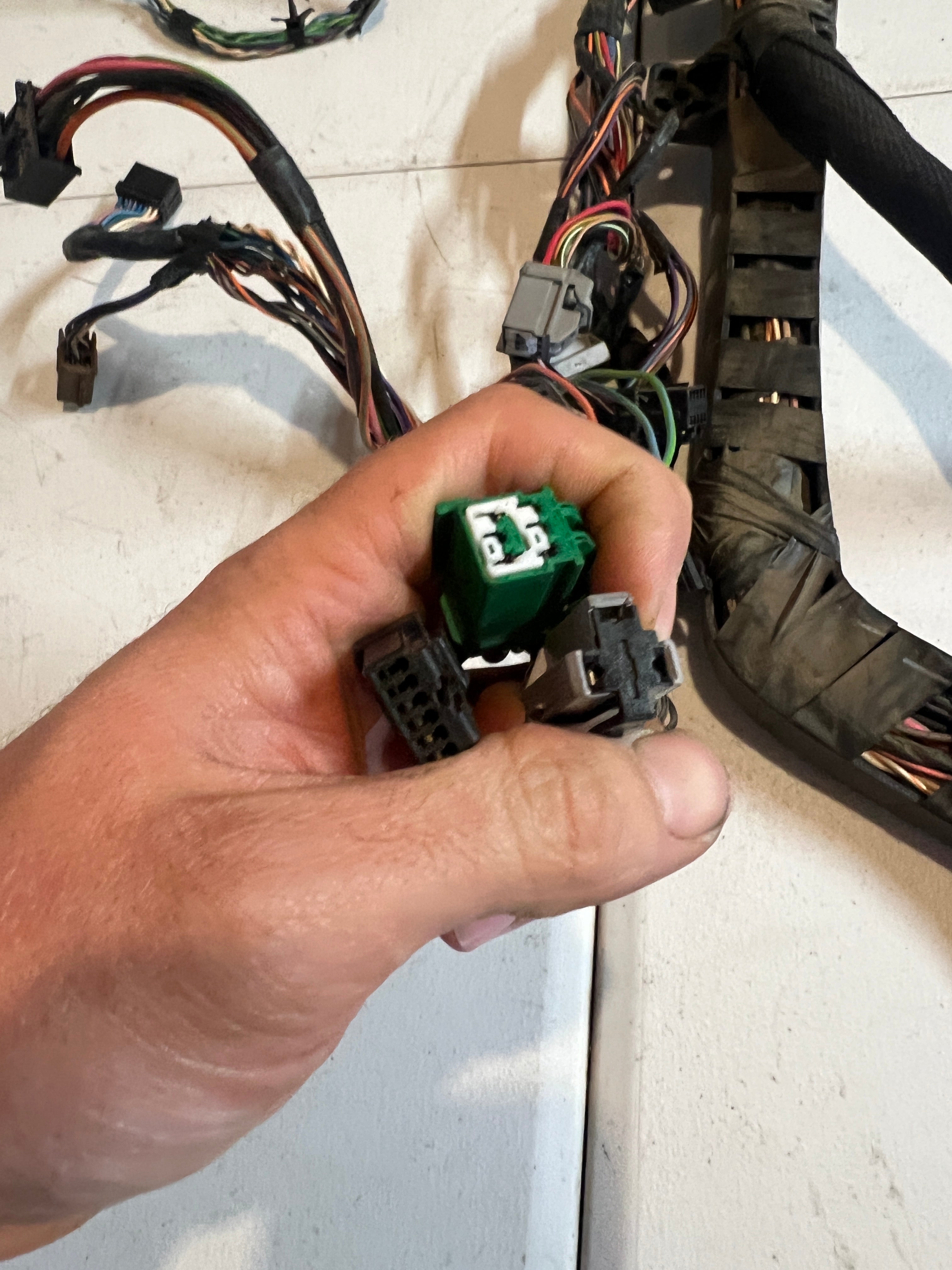 2008-2008 Dodge Ram 1500 2500 3500 Dash Wiring Harness