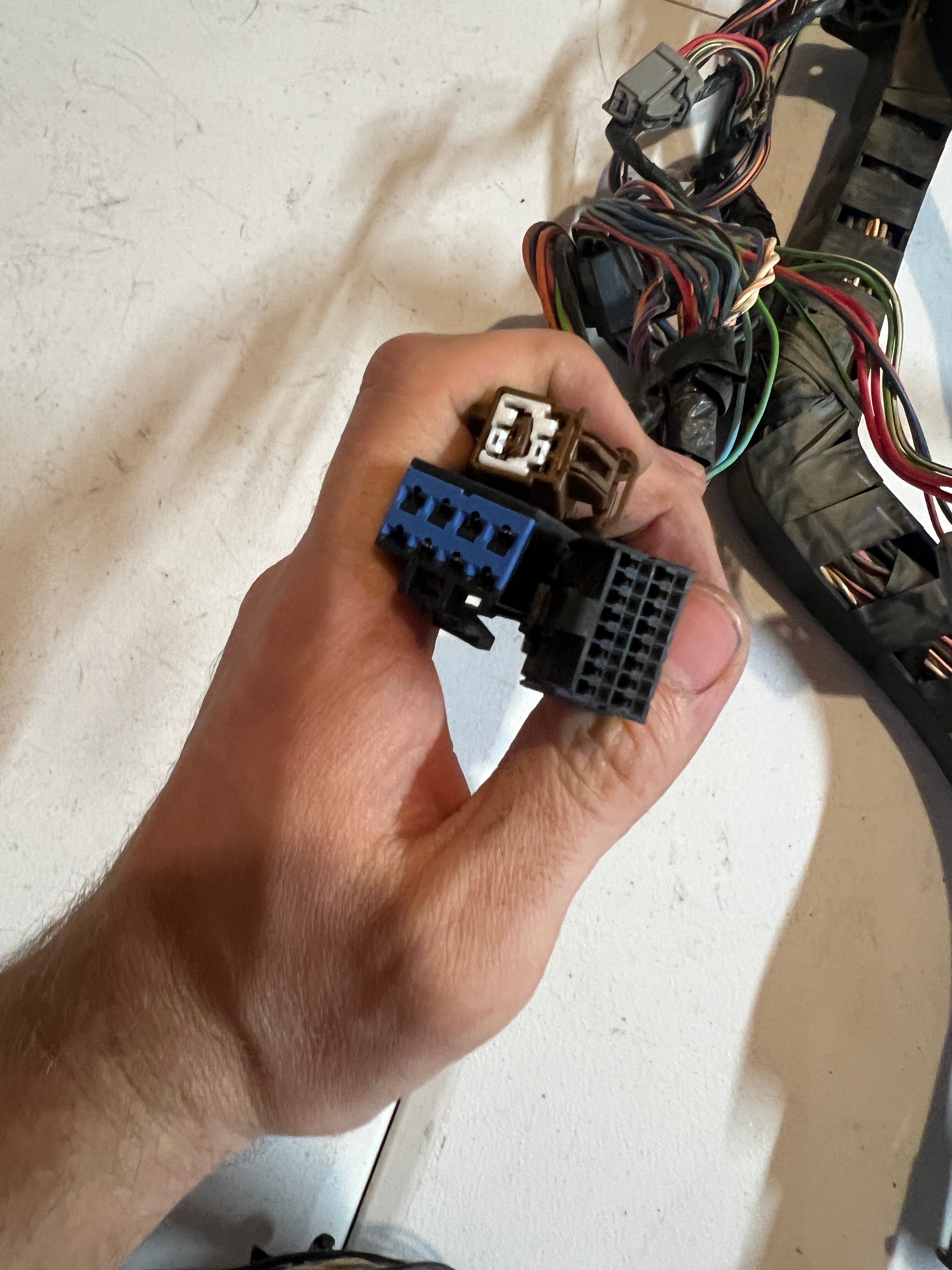 2008-2008 Dodge Ram 1500 2500 3500 Dash Wiring Harness