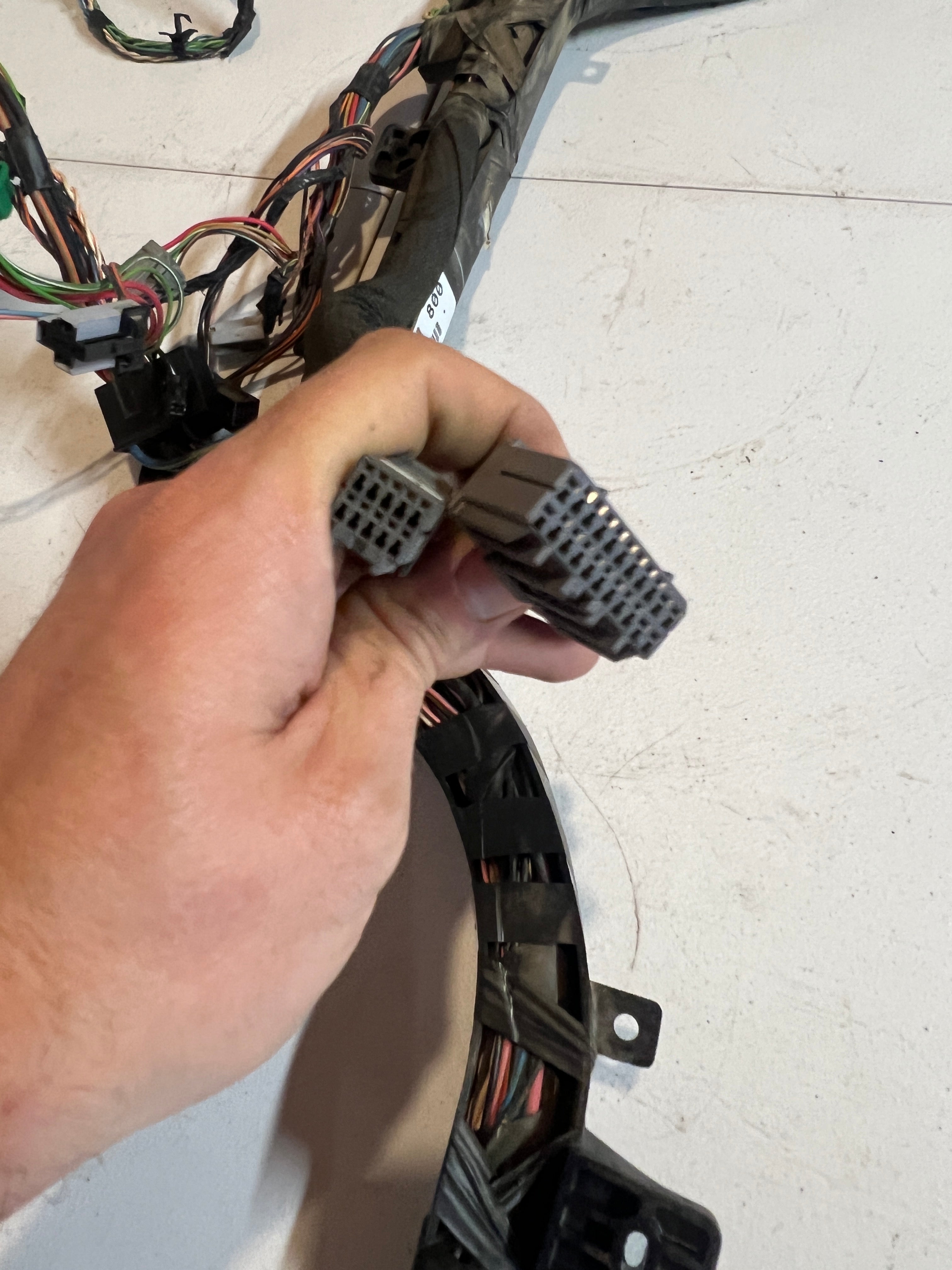 2008-2008 Dodge Ram 1500 2500 3500 Dash Wiring Harness