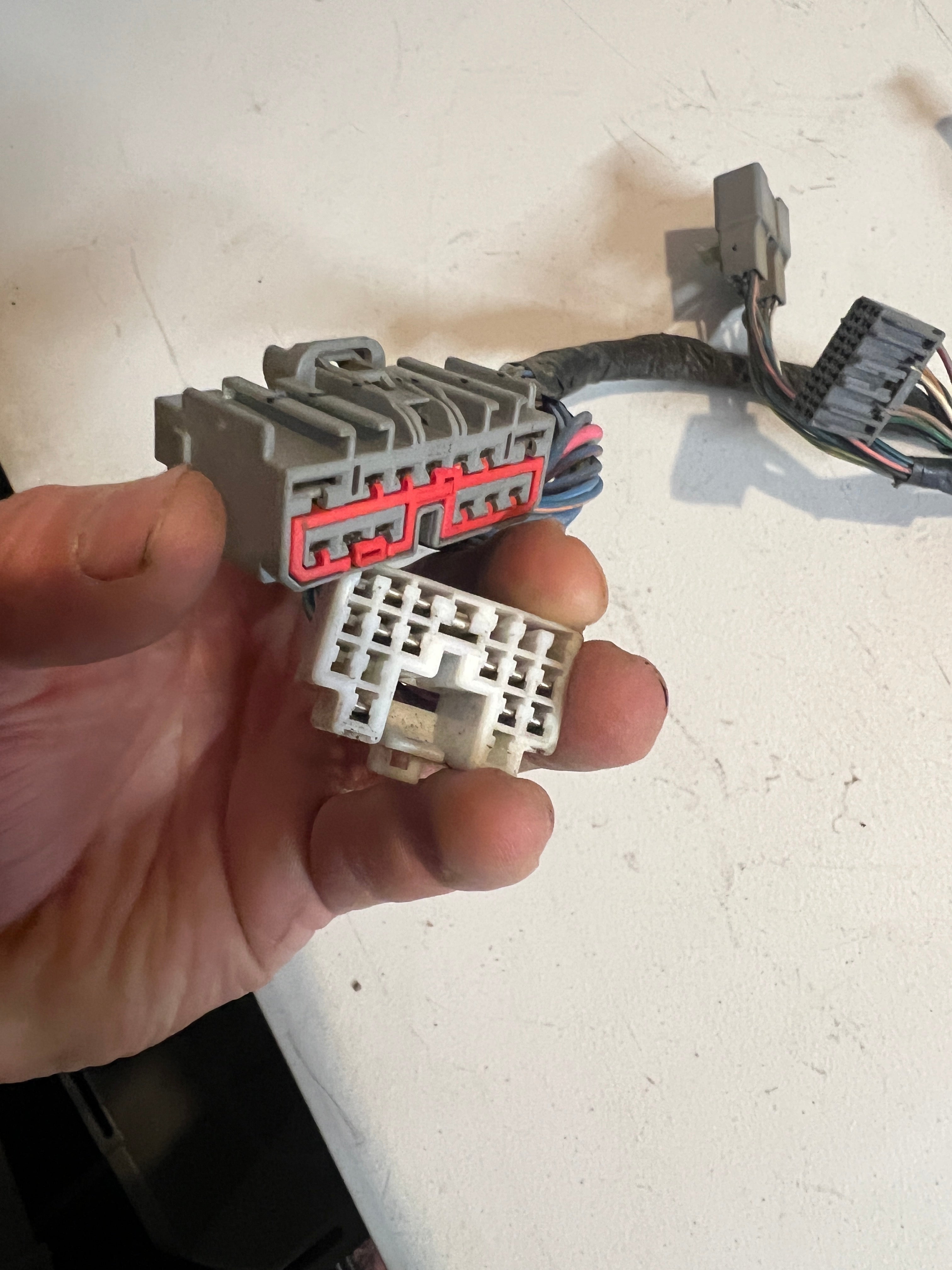 2008-2008 Dodge Ram 1500 2500 3500 Dash Wiring Harness