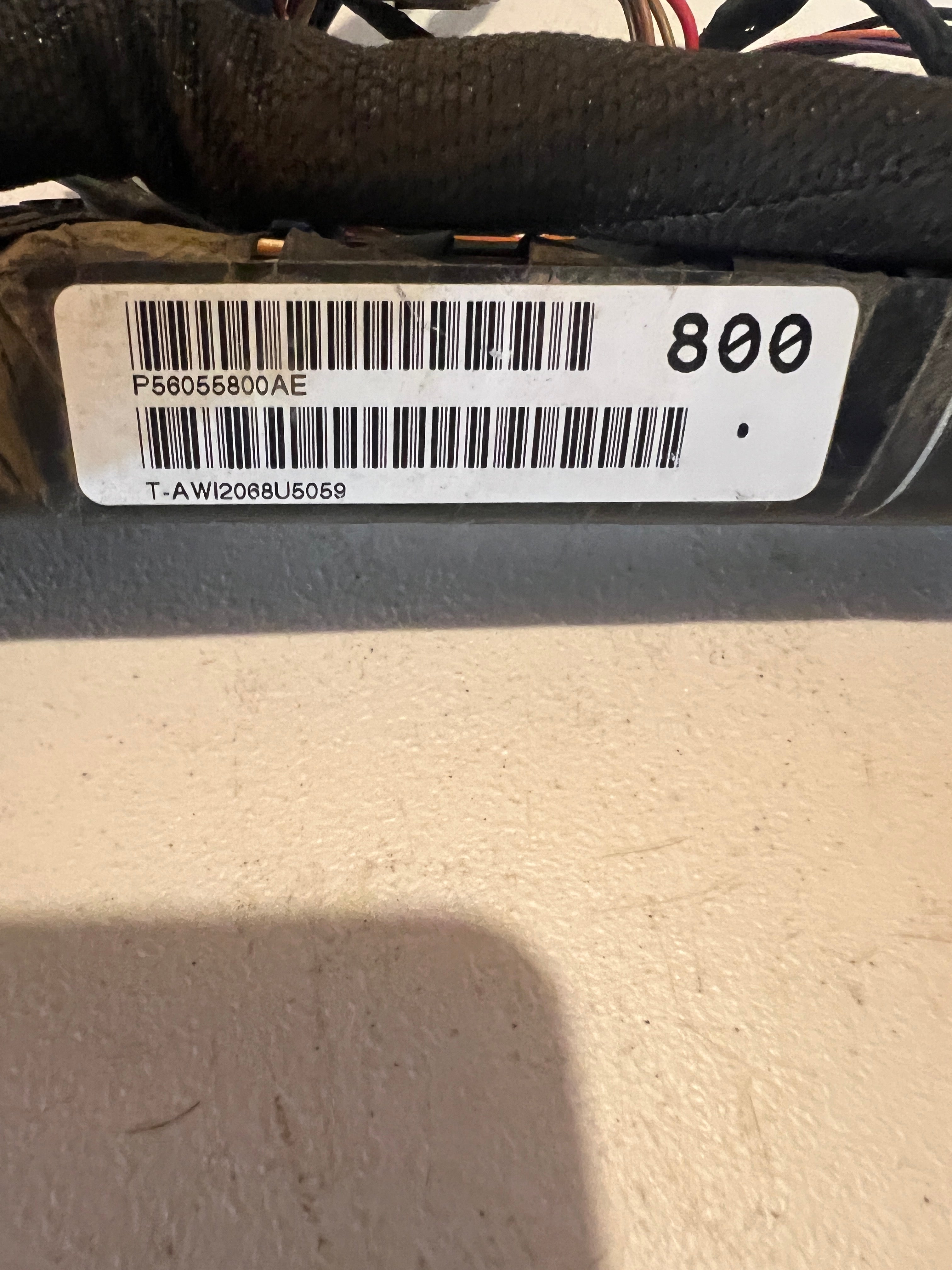 2008-2008 Dodge Ram 1500 2500 3500 Dash Wiring Harness