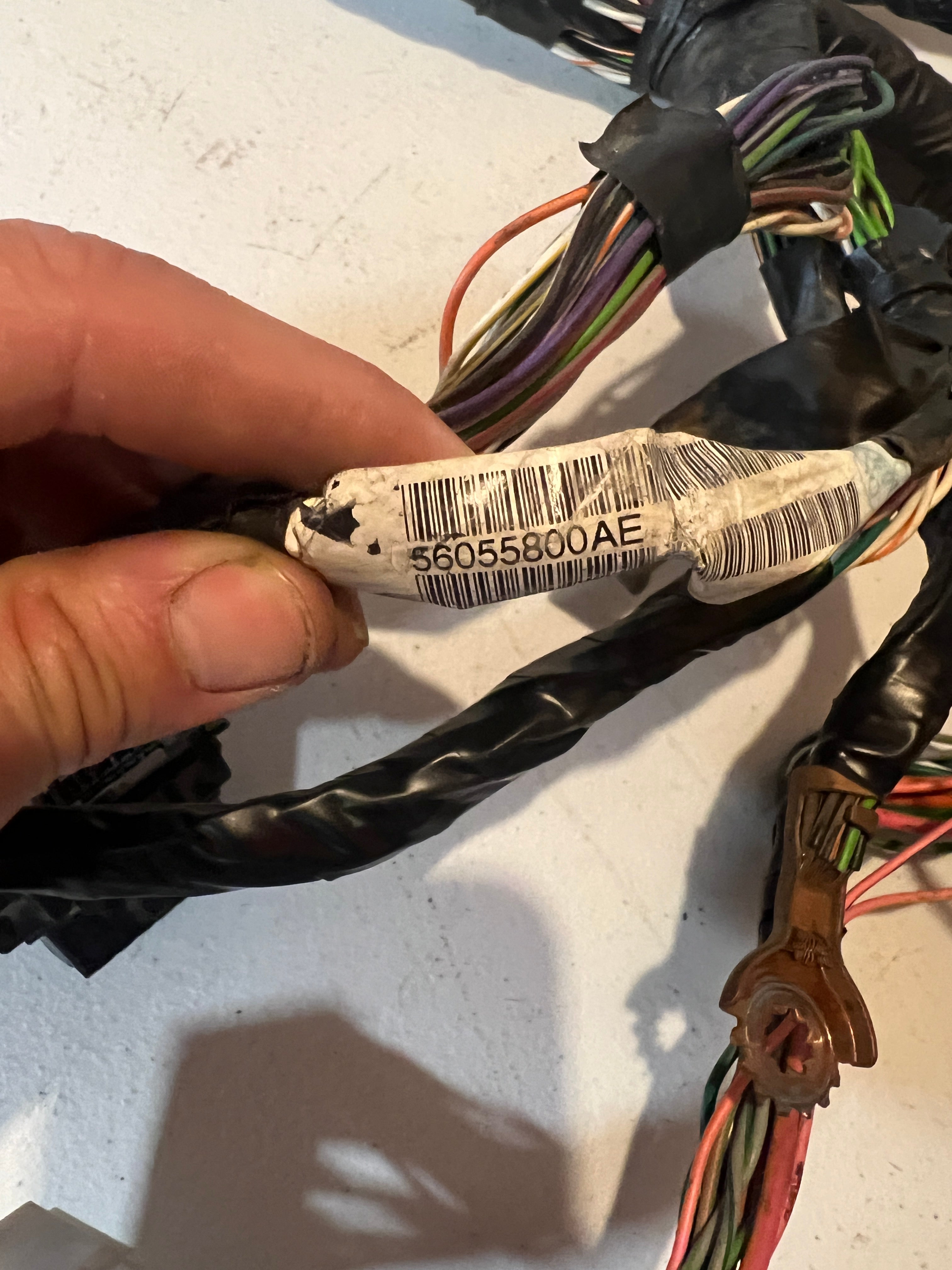 2008-2008 Dodge Ram 1500 2500 3500 Dash Wiring Harness