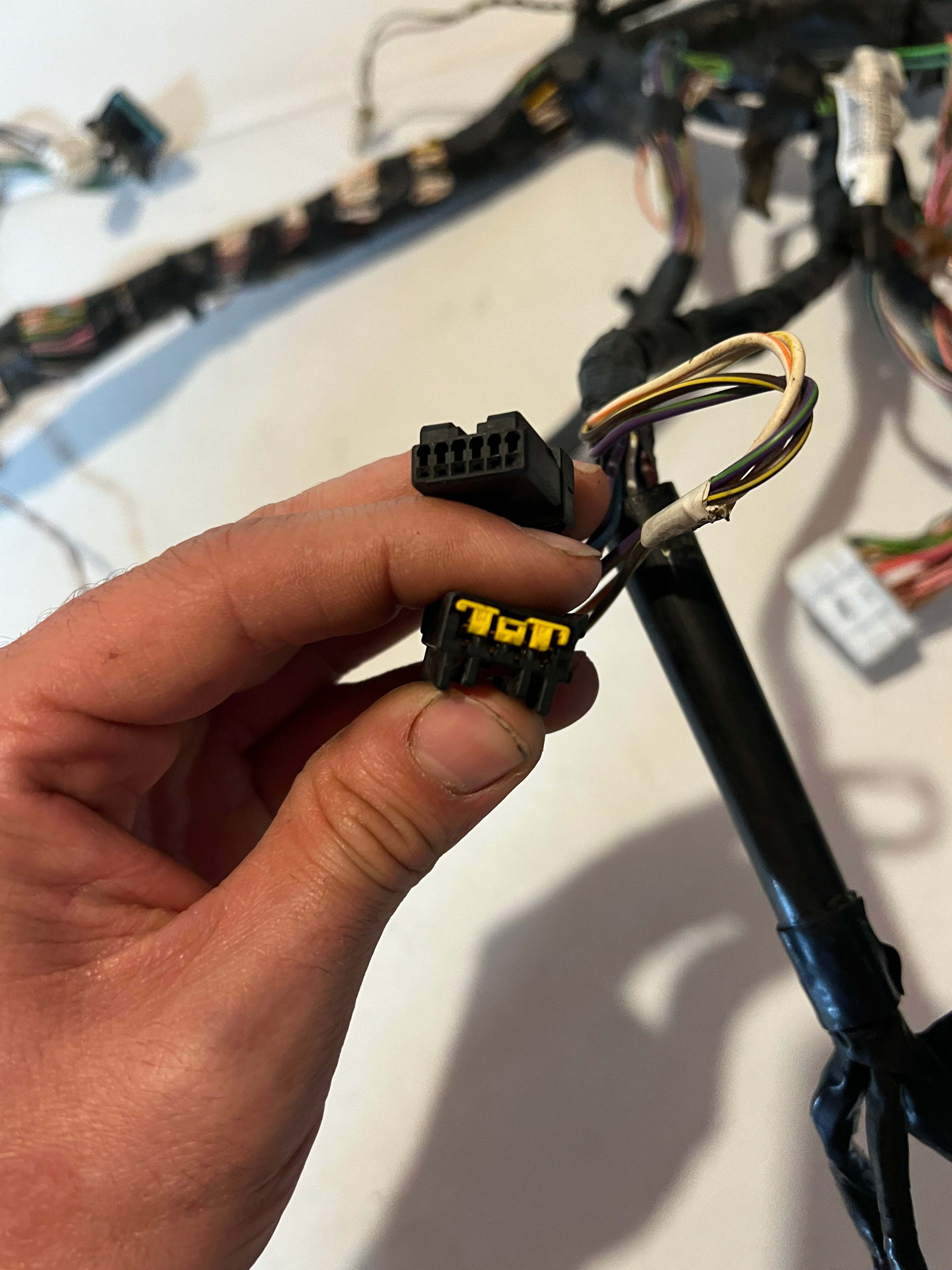 2008-2008 Dodge Ram 1500 2500 3500 Dash Wiring Harness