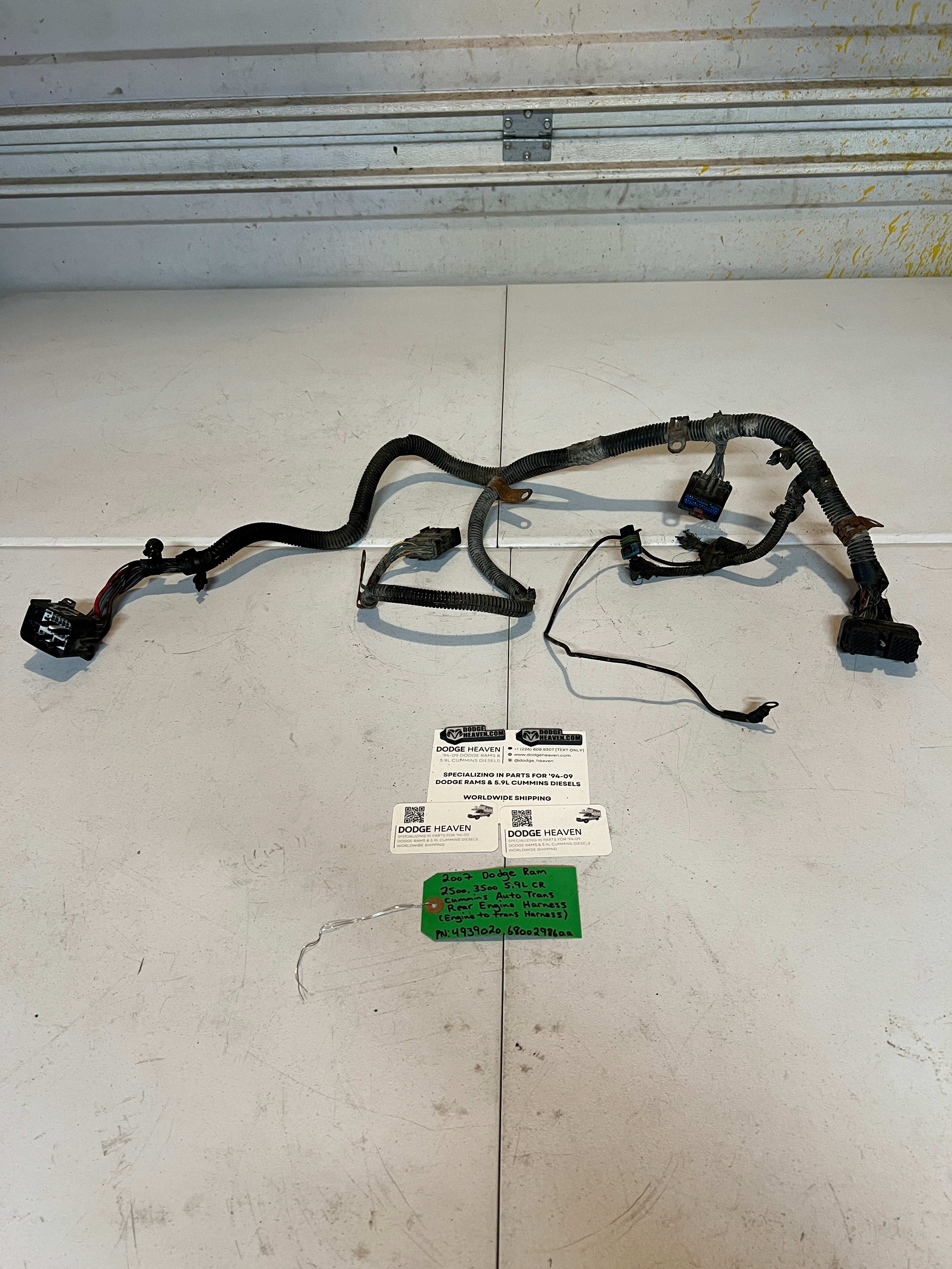 2007-2007 Dodge Ram 5.9L Cummins ECM Engine Wiring Harness