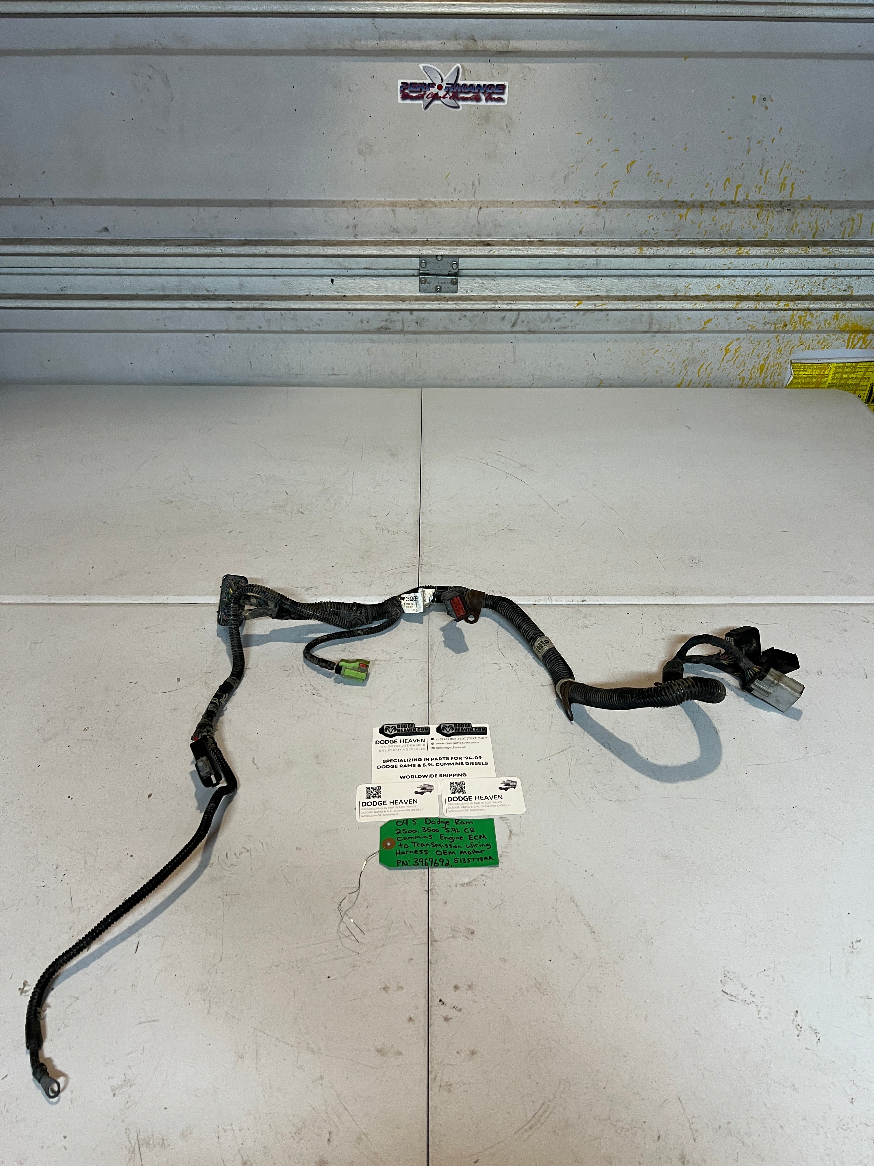 2004.5-2004.5 Dodge Ram 5.9L Cummins Engine ECM to Trans Wiring Harness Rear