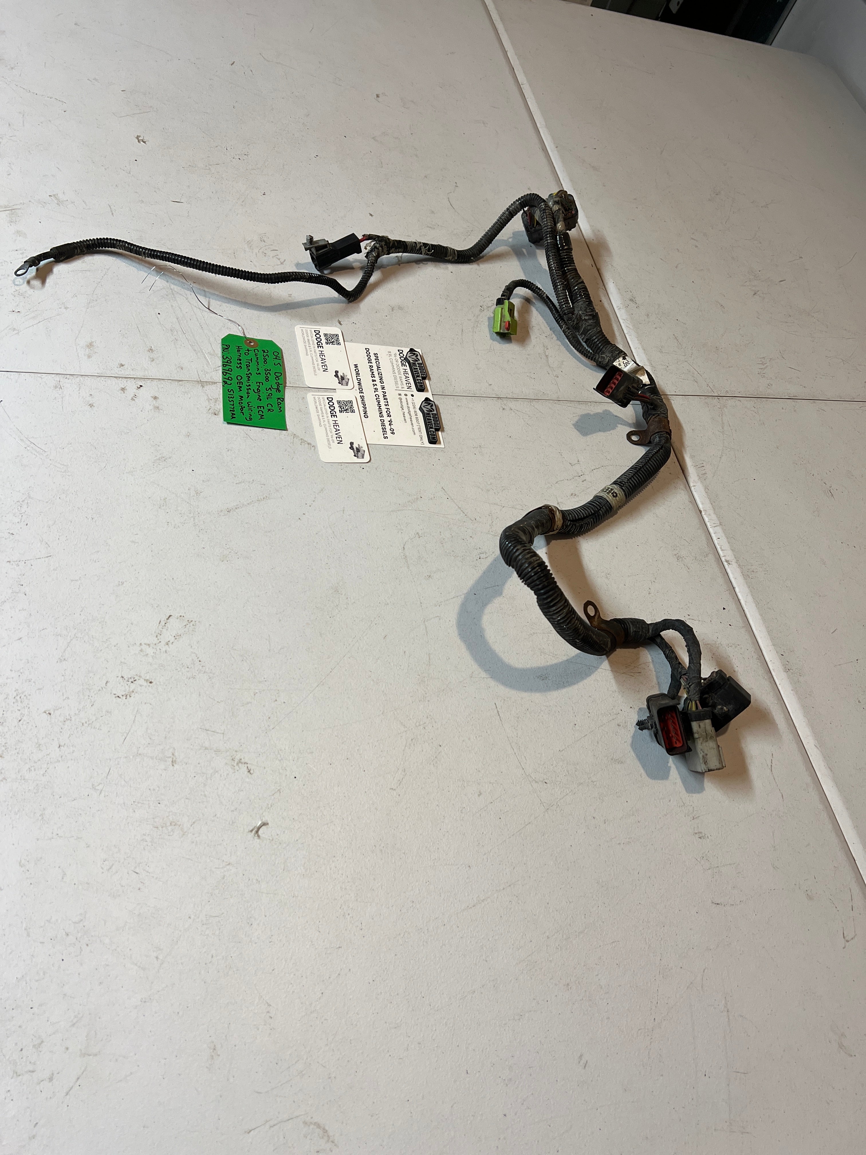 2004.5-2004.5 Dodge Ram 5.9L Cummins Engine ECM to Trans Wiring Harness Rear