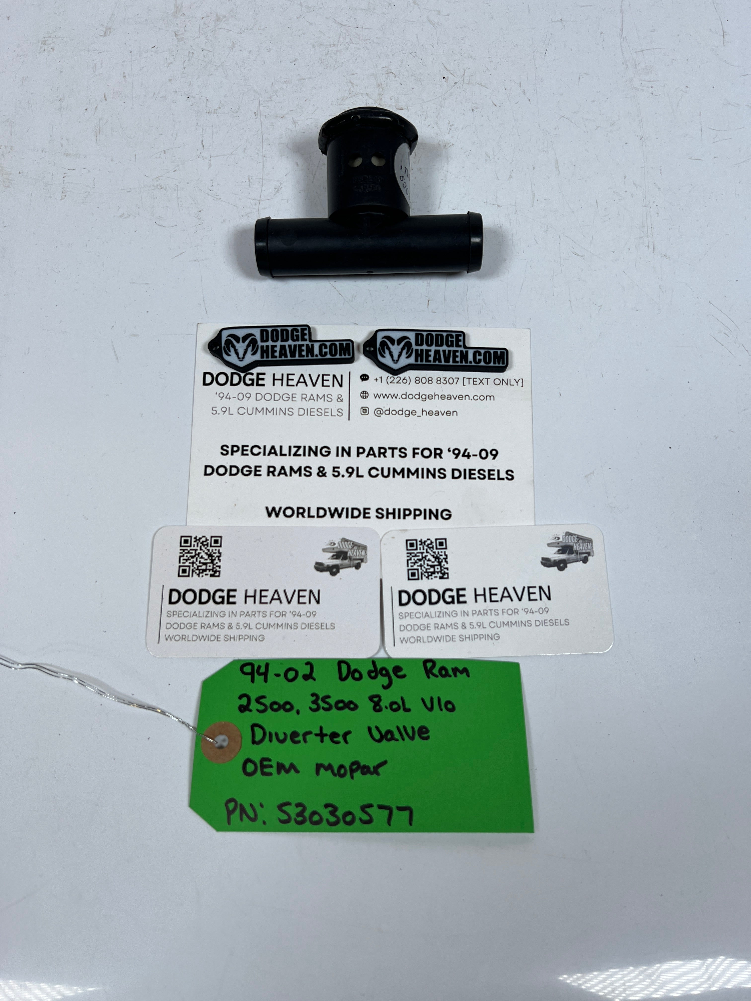 1994-2002 Dodge Ram 2500 3500 8.0L V10 Diverter Valve
