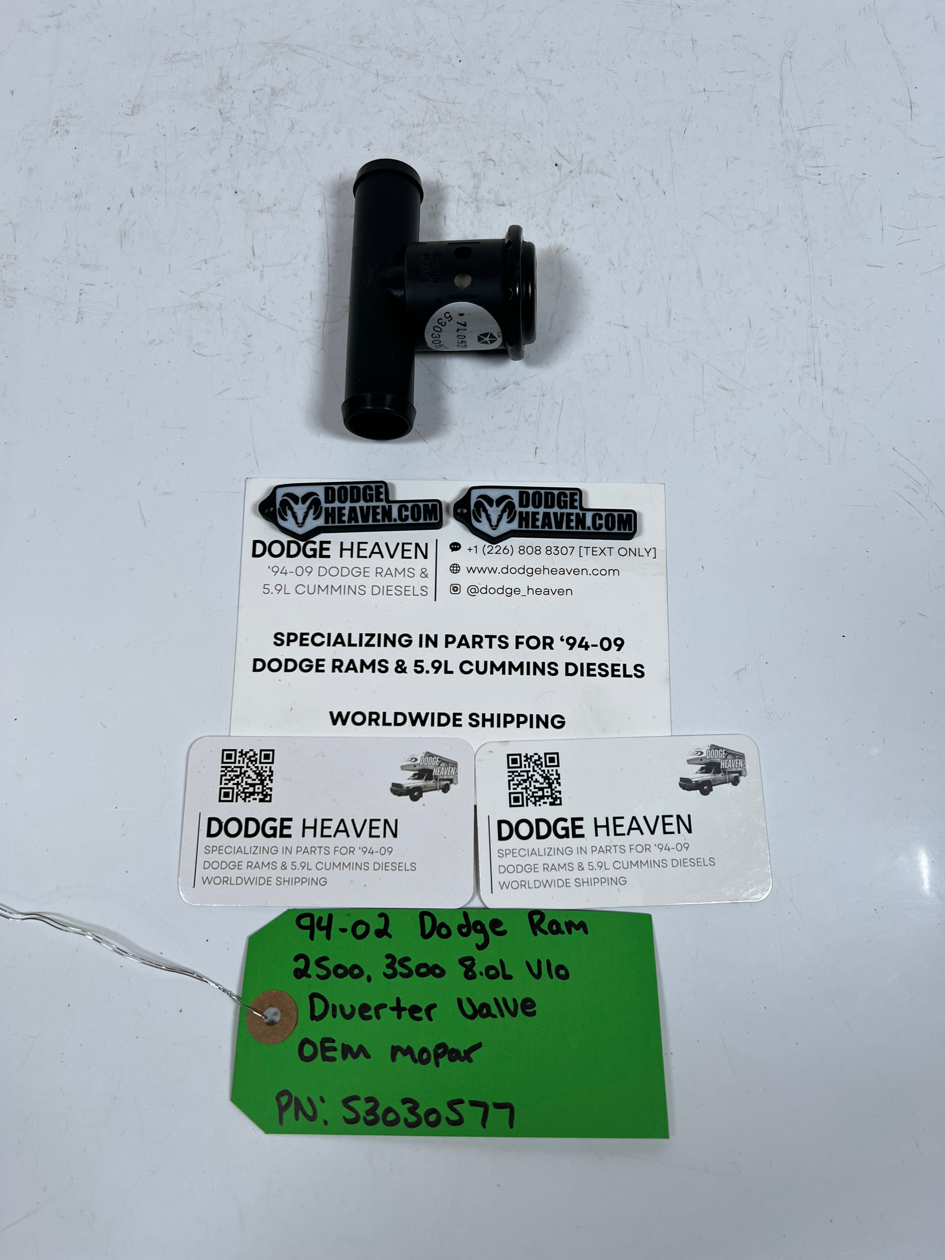 1994-2002 Dodge Ram 2500 3500 8.0L V10 Diverter Valve