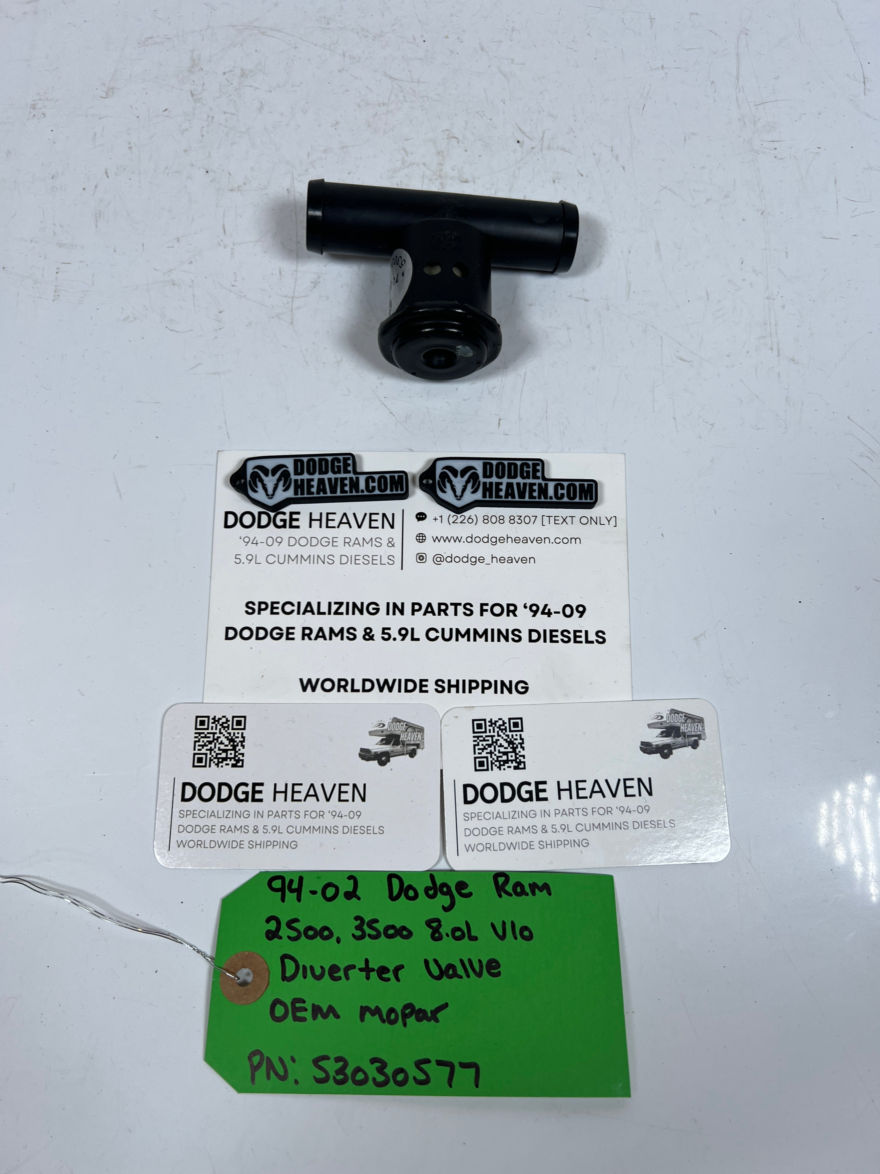 1994-2002 Dodge Ram 2500 3500 8.0L V10 Diverter Valve