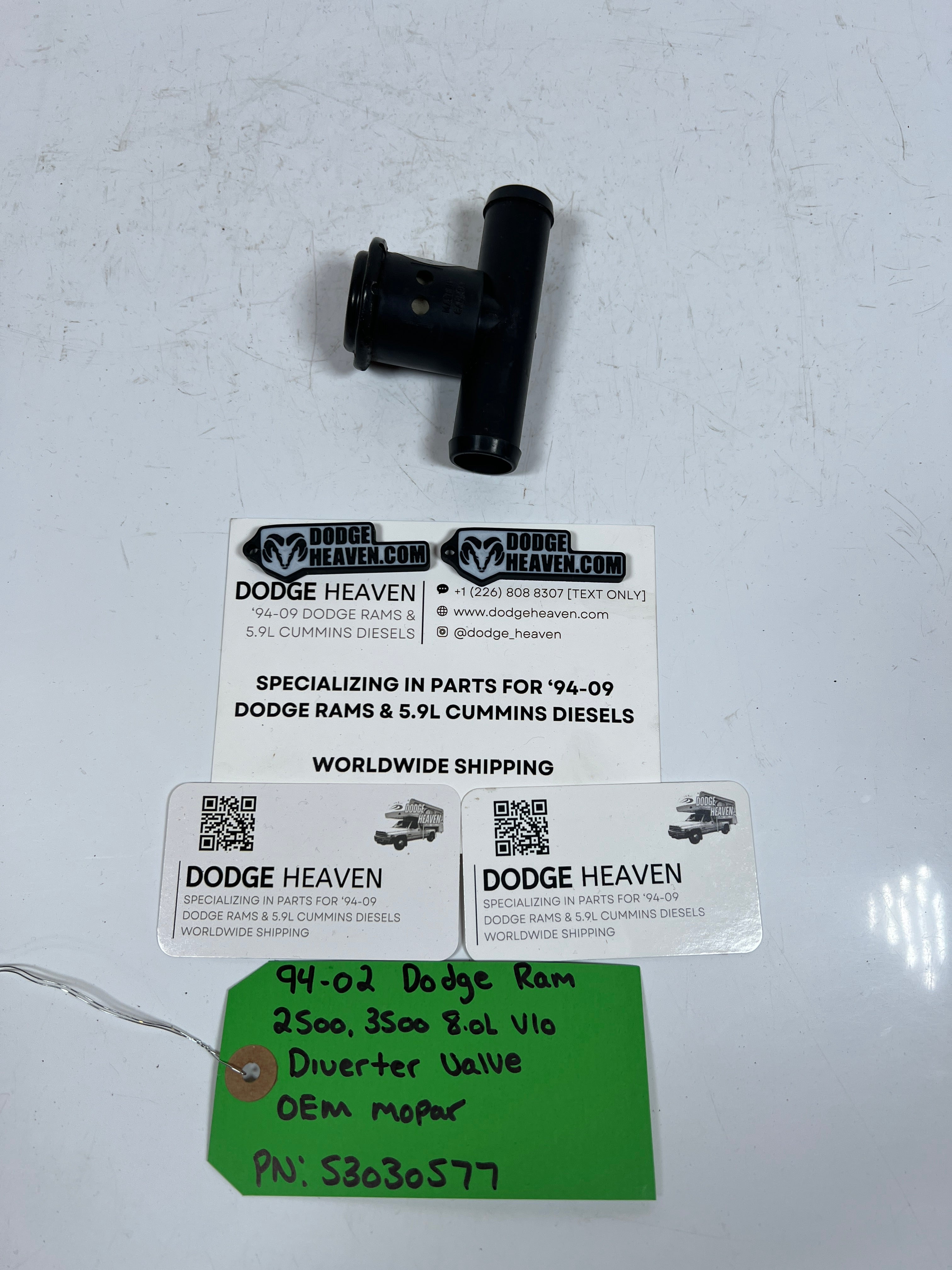 1994-2002 Dodge Ram 2500 3500 8.0L V10 Diverter Valve