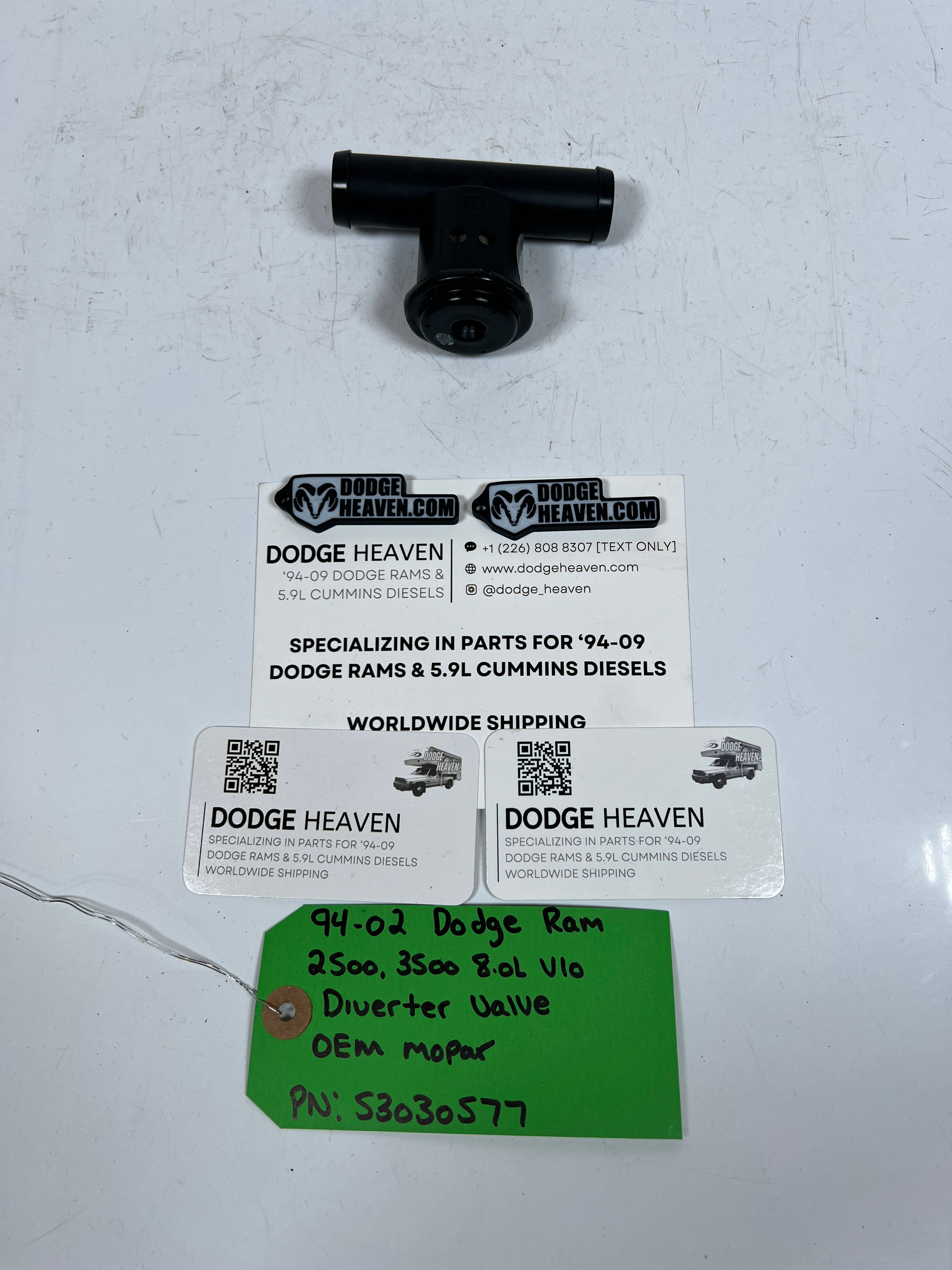 1994-2002 Dodge Ram 2500 3500 8.0L V10 Diverter Valve