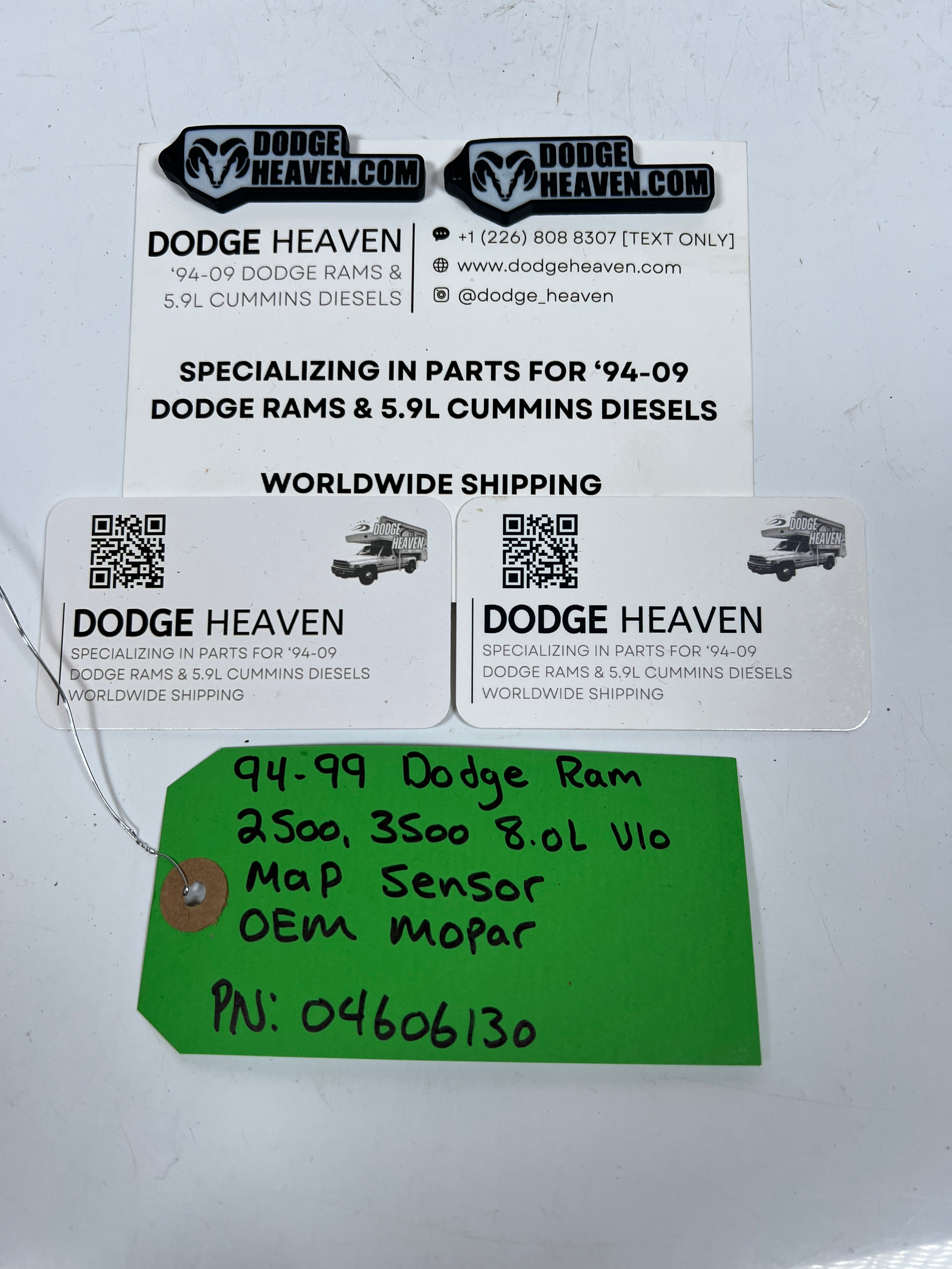 1994-1999 Dodge Ram 2500 3500 8.0L V10 MAP Sensor