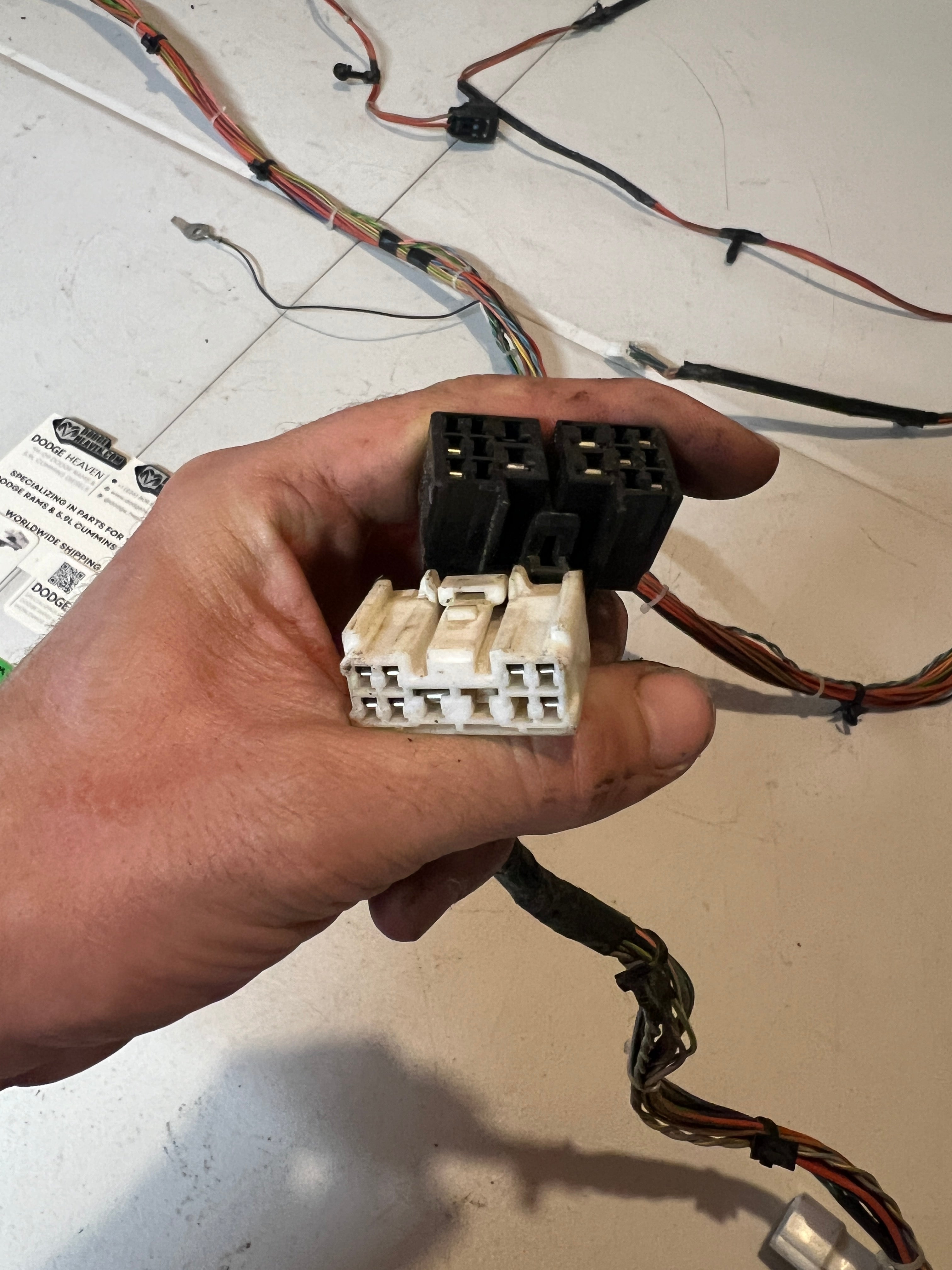 2008-2008 Dodge Ram 1500-3500 Cab / Body Wiring Harness Quad Cab