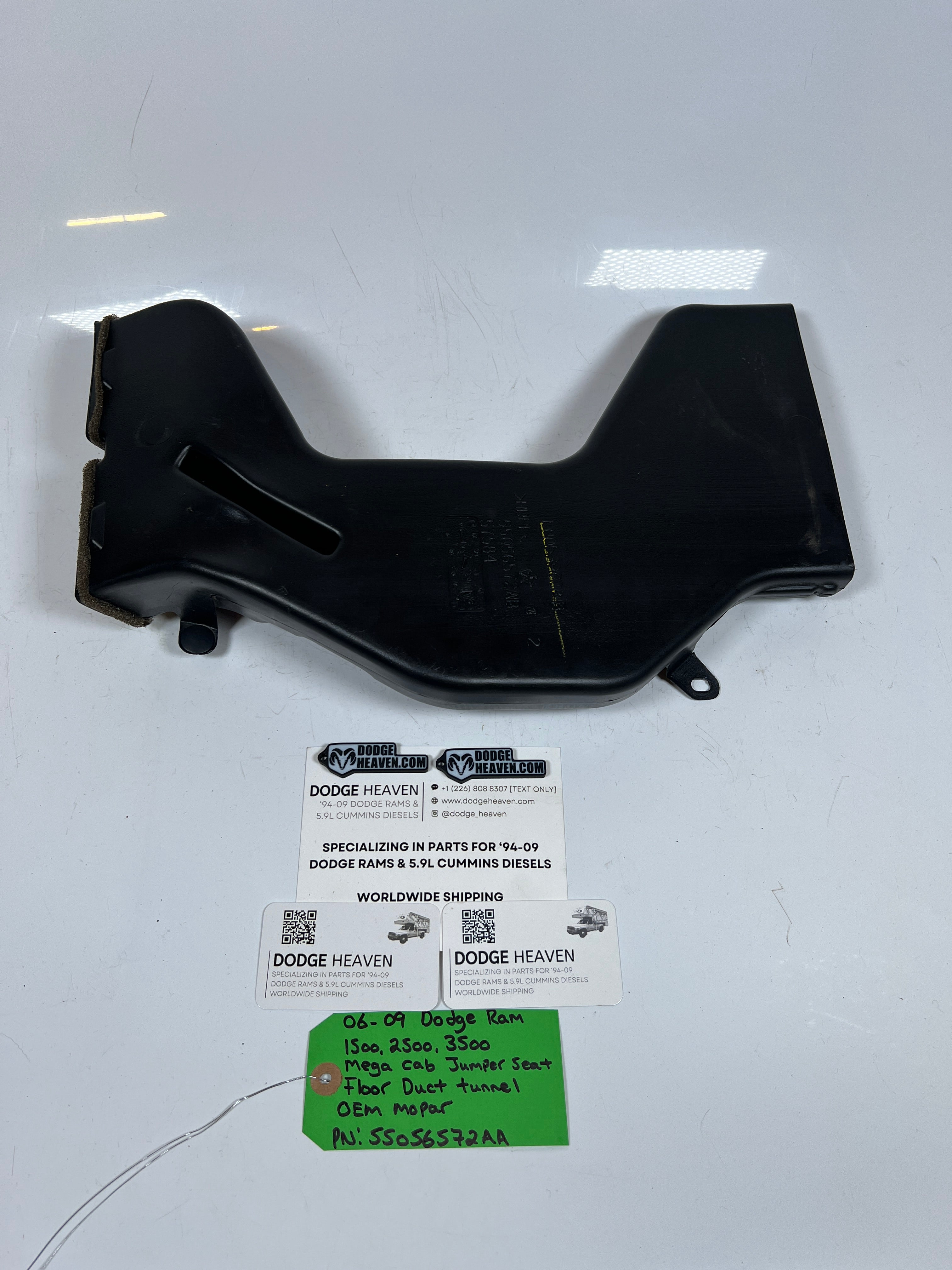 2006-2009 Dodge Ram 1500-3500 Mega Cab Jumper Seat Floor Vent