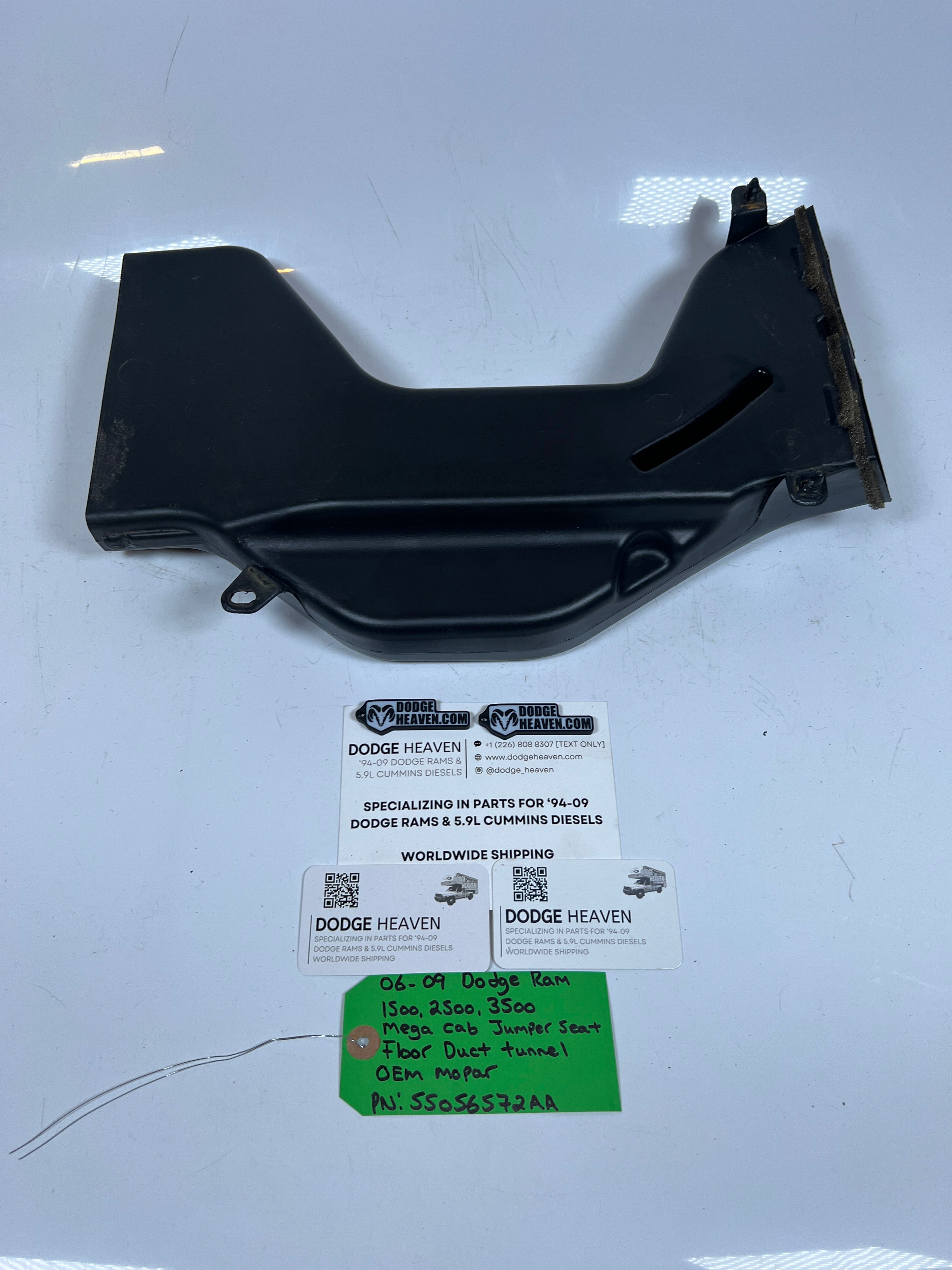 2006-2009 Dodge Ram 1500-3500 Mega Cab Jumper Seat Floor Vent