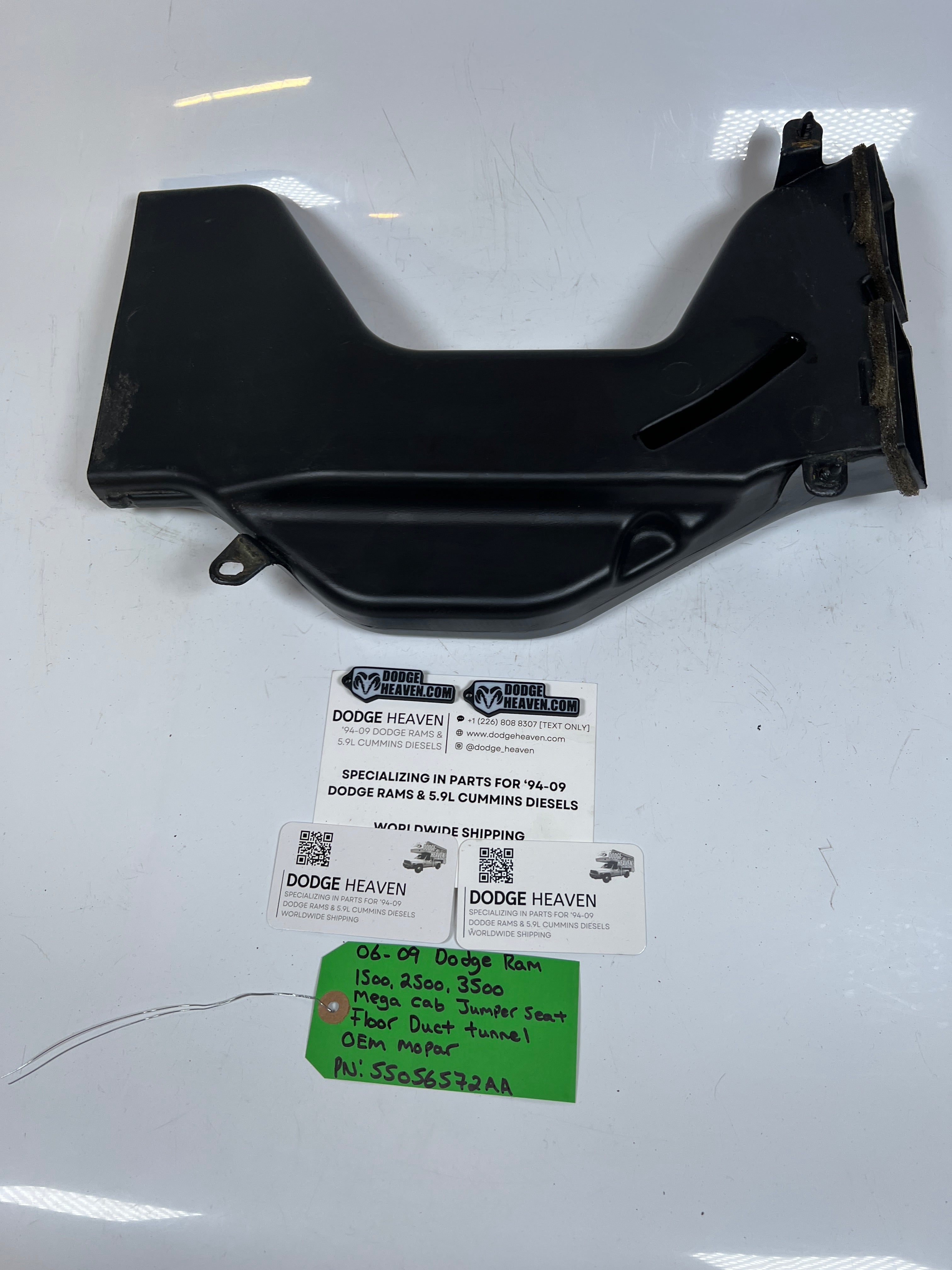 2006-2009 Dodge Ram 1500-3500 Mega Cab Jumper Seat Floor Vent
