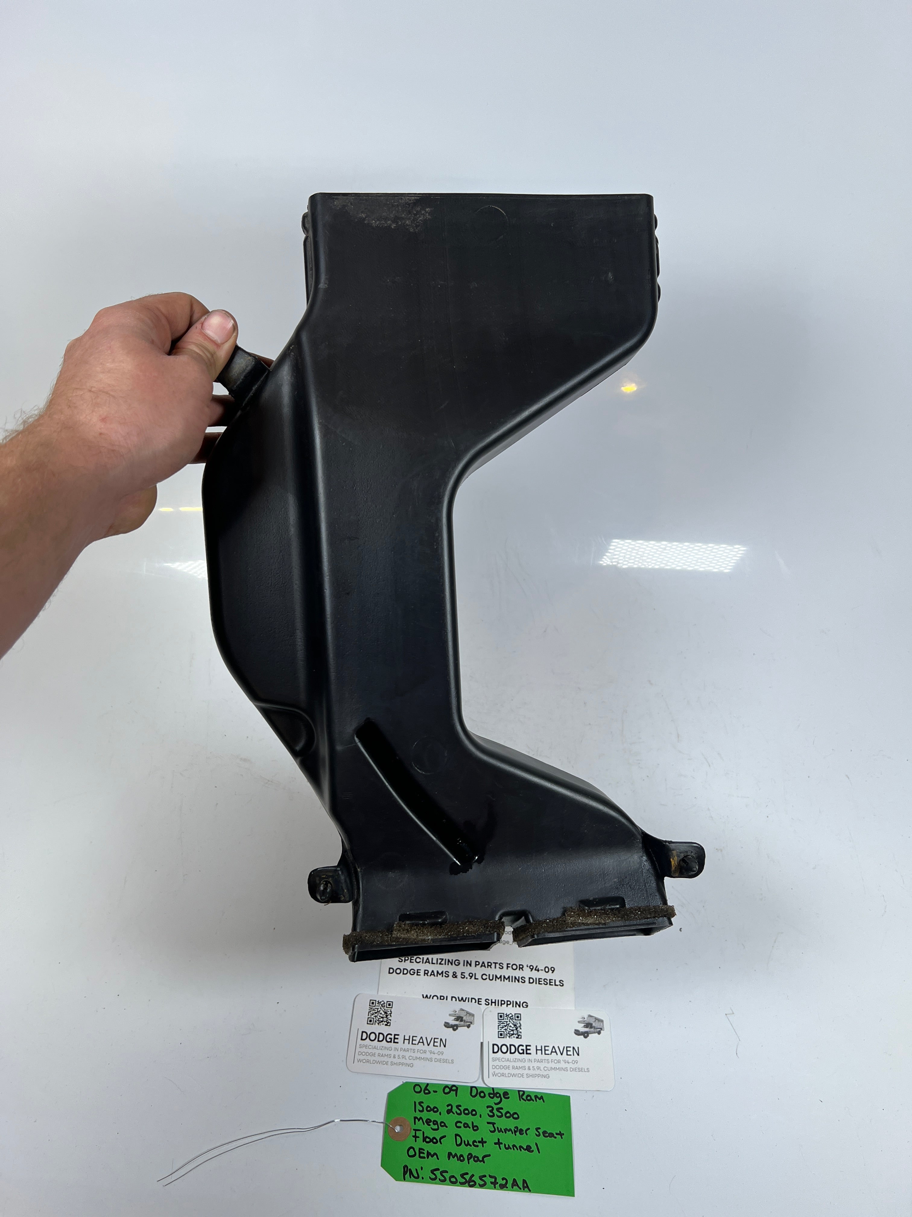 2006-2009 Dodge Ram 1500-3500 Mega Cab Jumper Seat Floor Vent