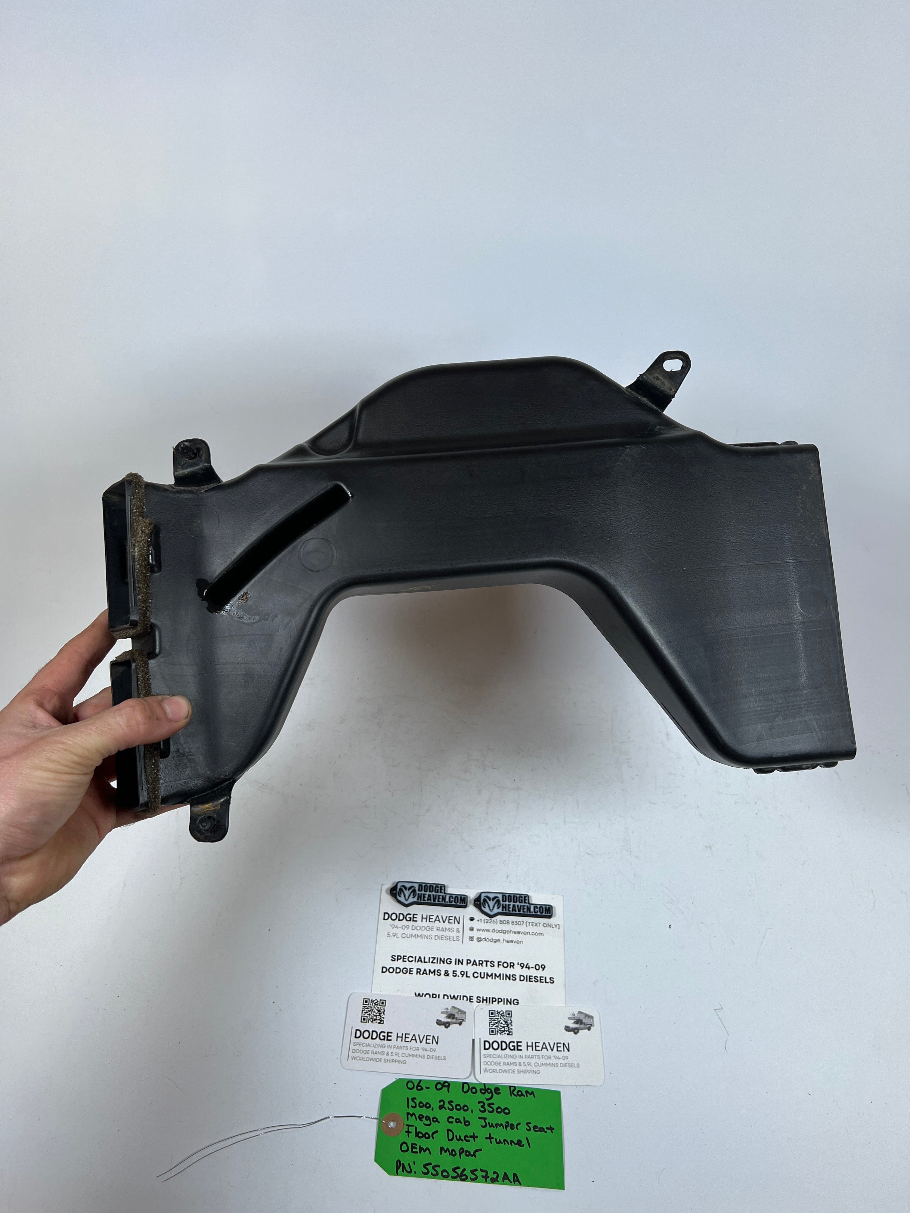 2006-2009 Dodge Ram 1500-3500 Mega Cab Jumper Seat Floor Vent