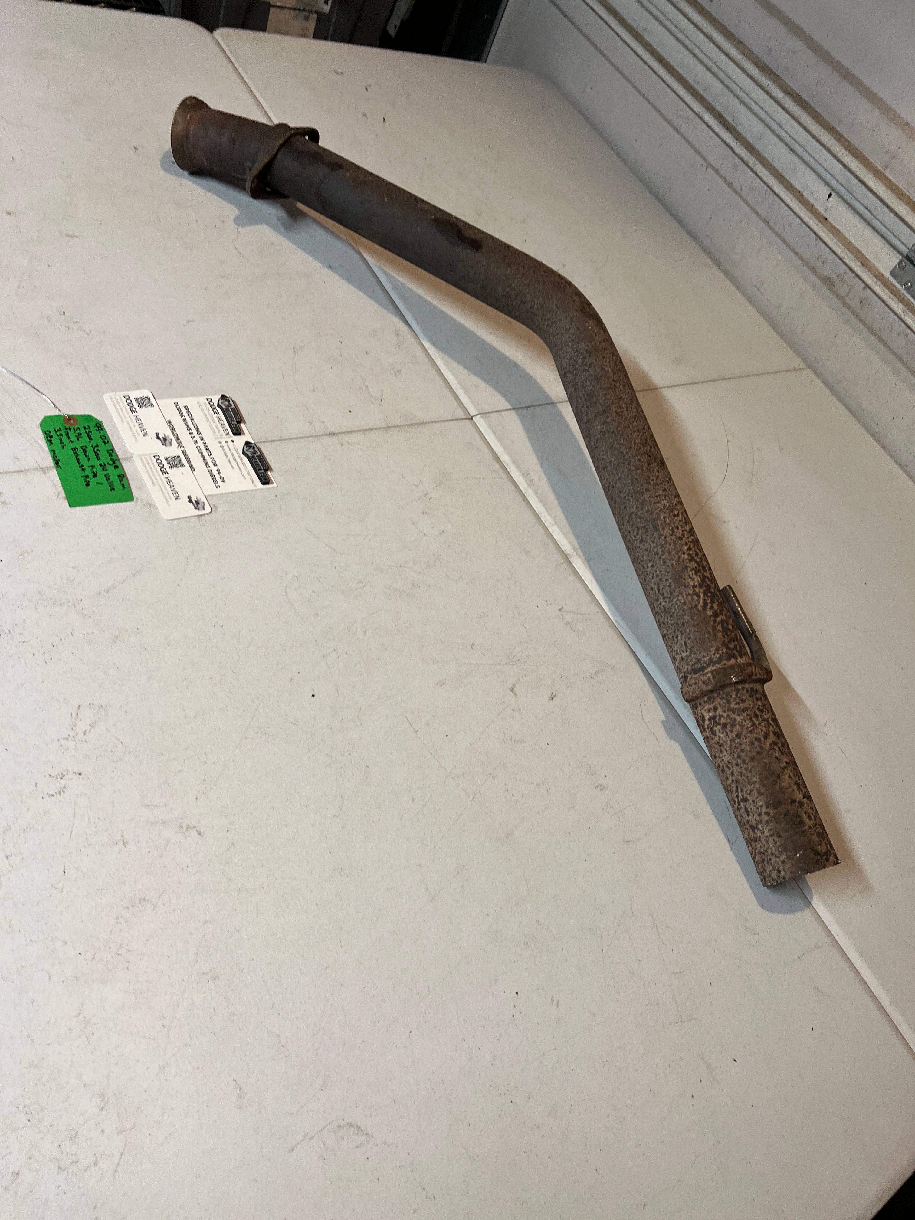 1999-2002 Dodge Ram 24 Valve 5.9L Cummins Down Pipe Exhaust Pipe 3.5 Inch
