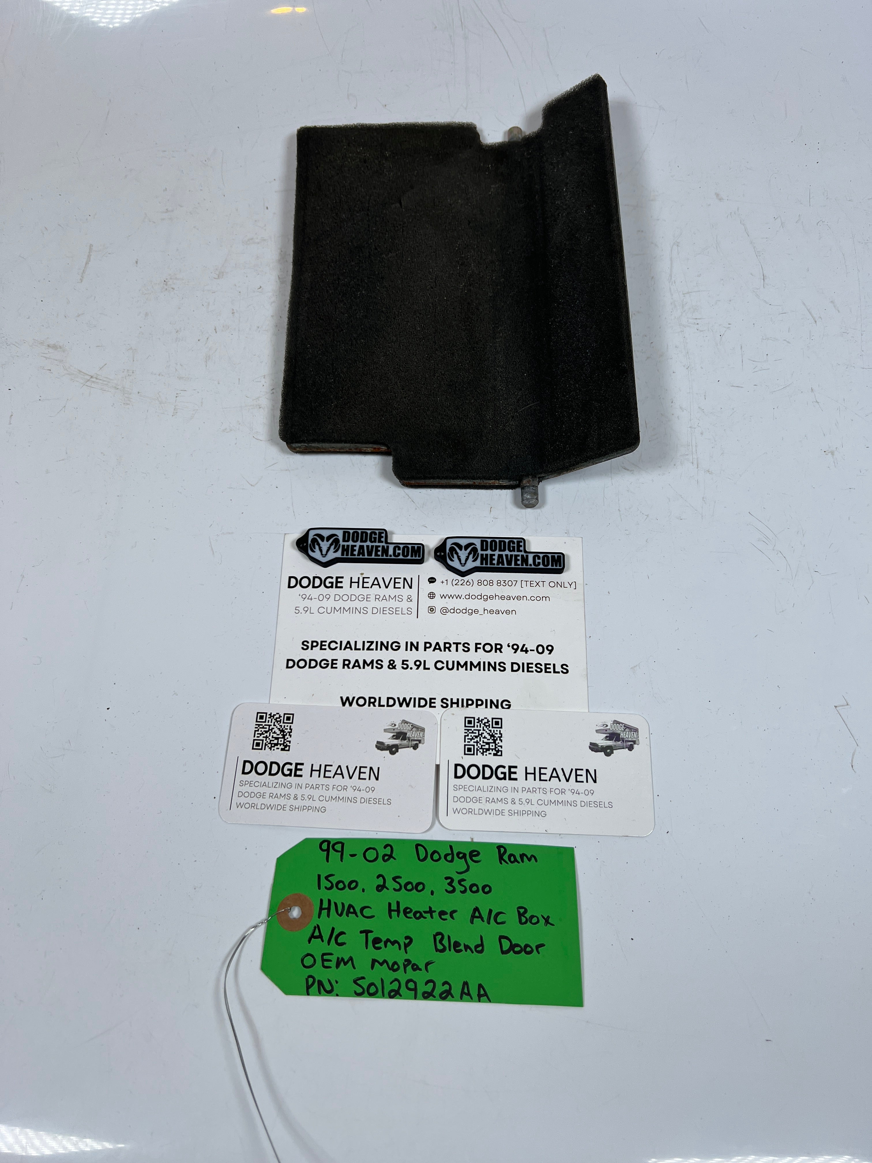 1999-2002 Dodge Ram 1500-3500 HVAC Heater A/C Box AC Temp Blend Door