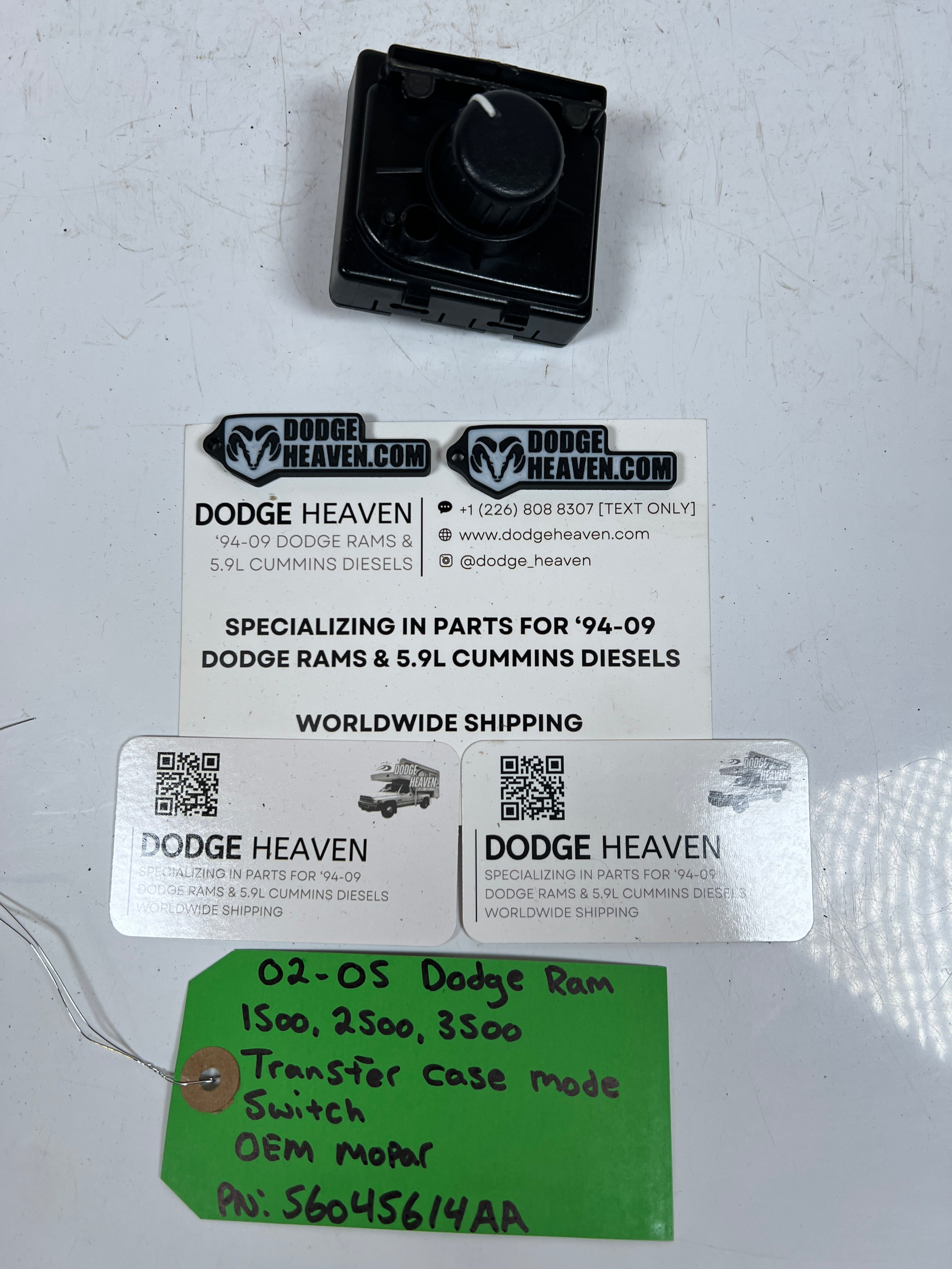 2002-2005 Dodge Ram 1500-3500 Transfer Case Mode Switch