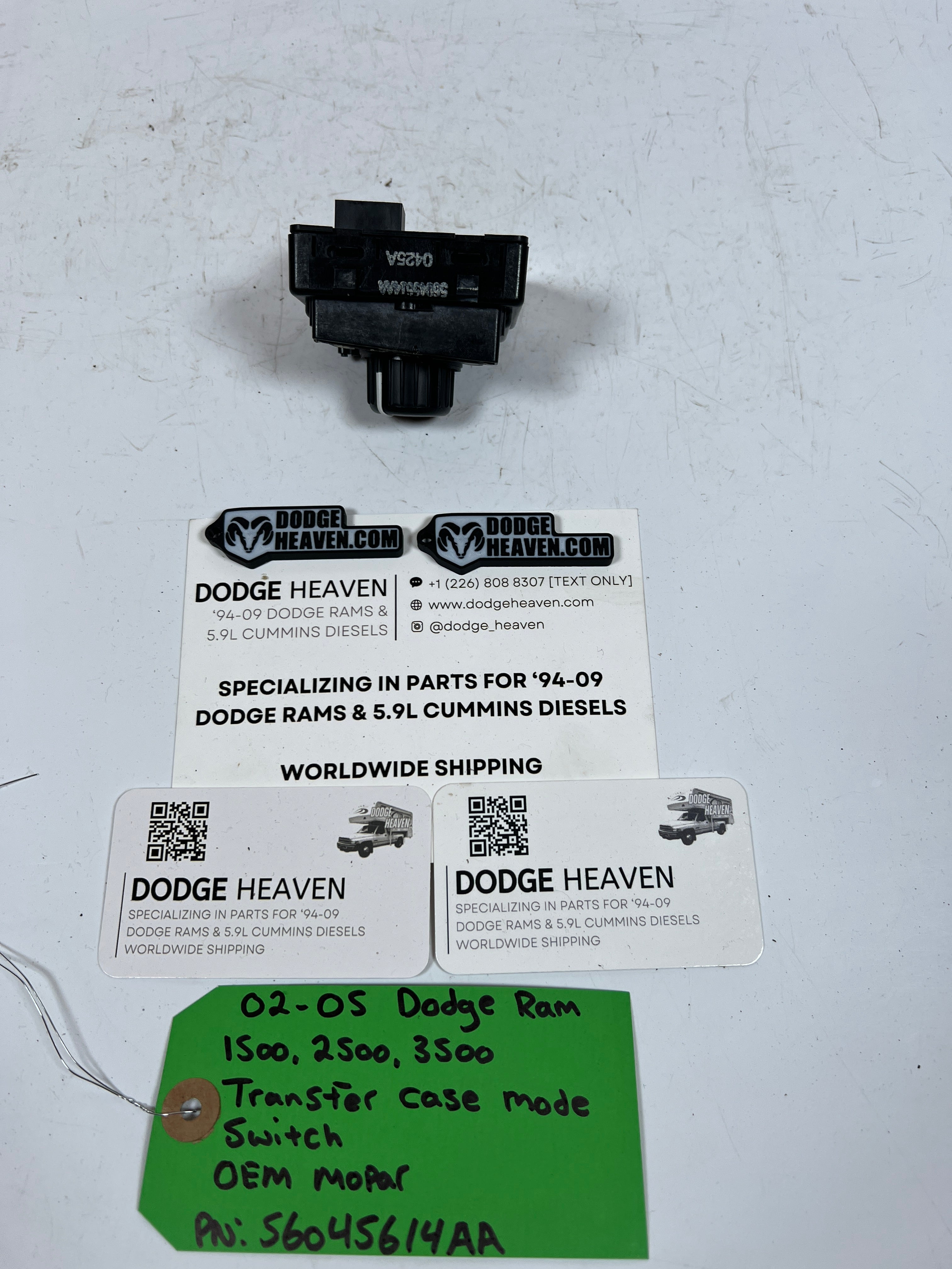 2002-2005 Dodge Ram 1500-3500 Transfer Case Mode Switch