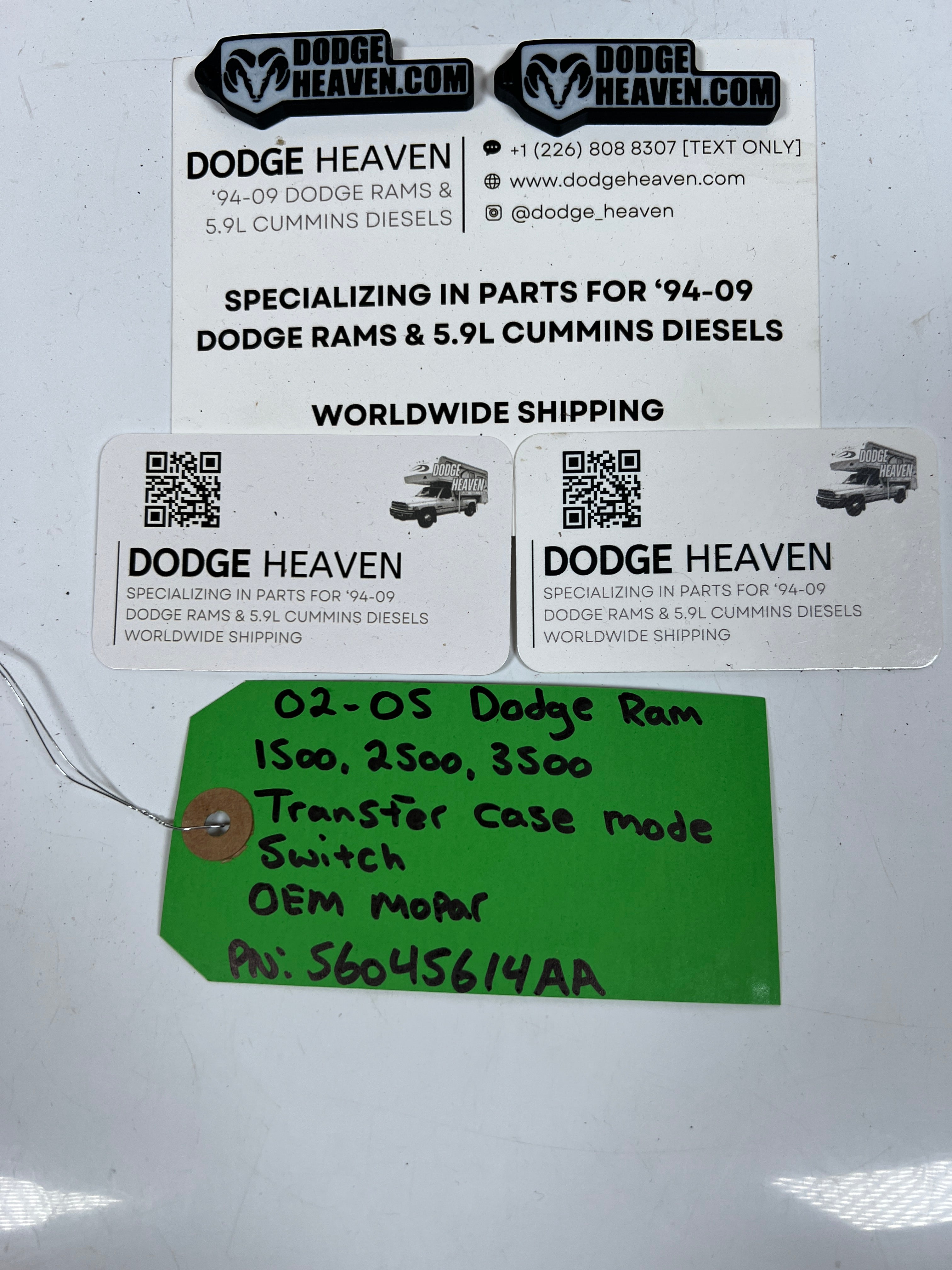 2002-2005 Dodge Ram 1500-3500 Transfer Case Mode Switch