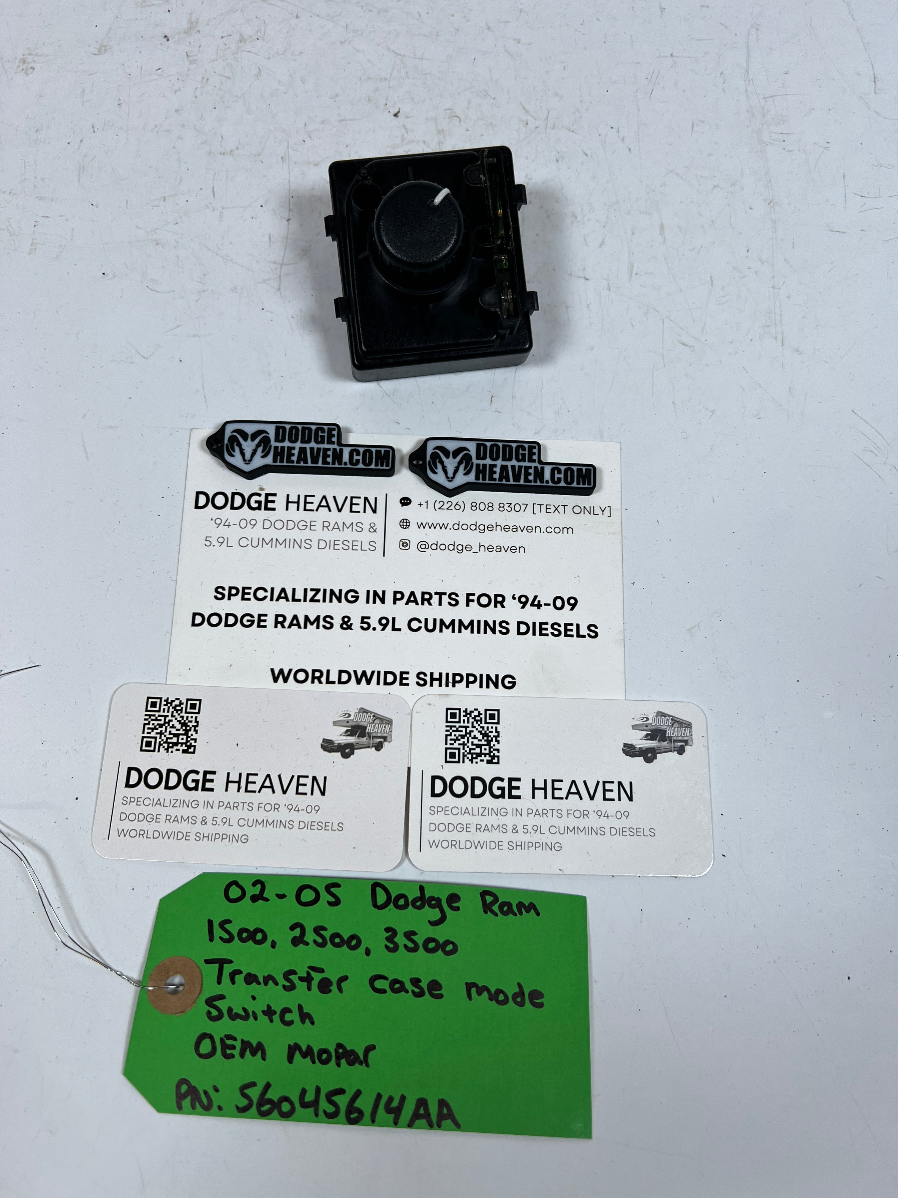2002-2005 Dodge Ram 1500-3500 Transfer Case Mode Switch